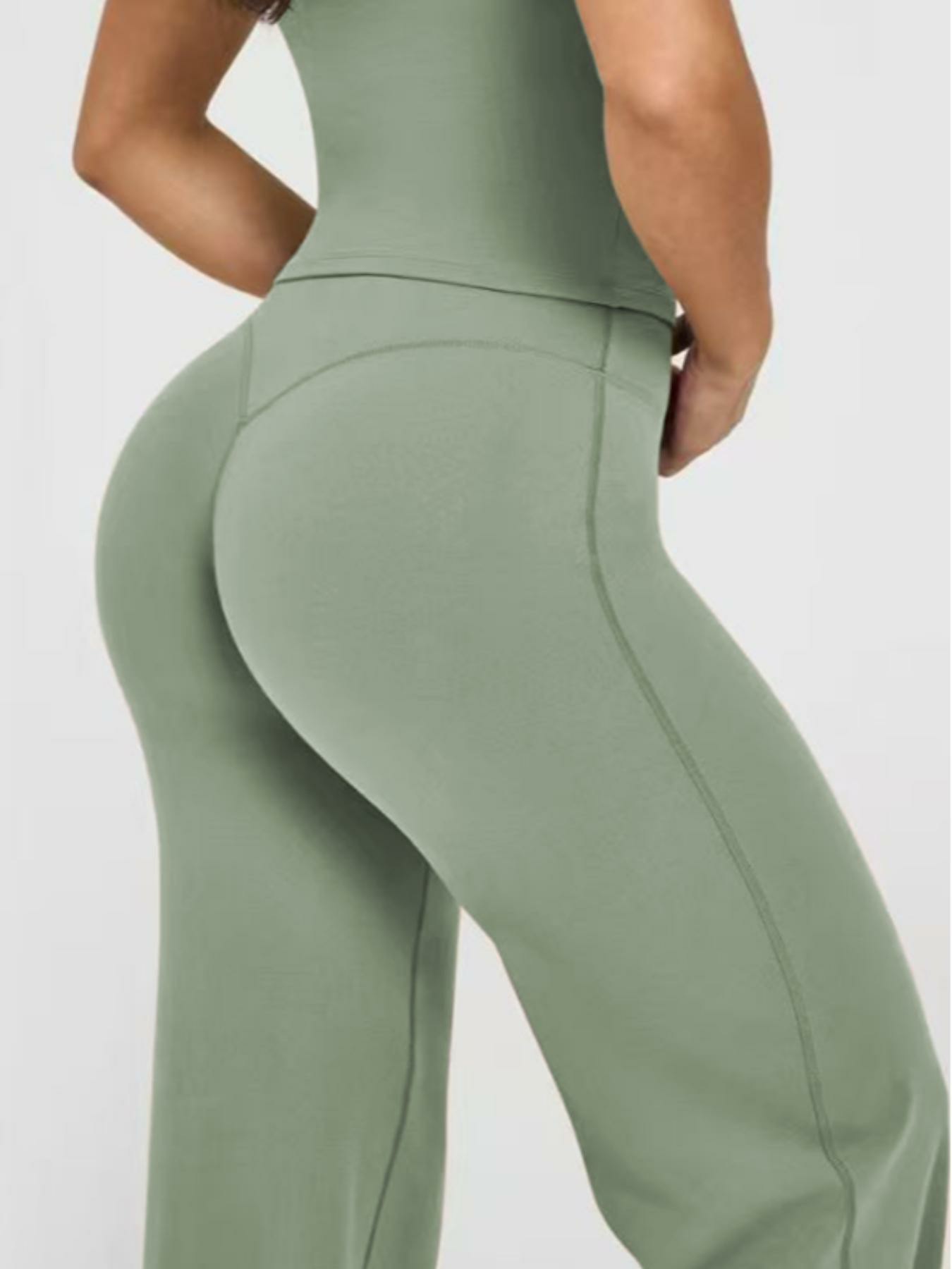 Women's Casual Wide Leg Sport Pants, Casual Sporty Trousers