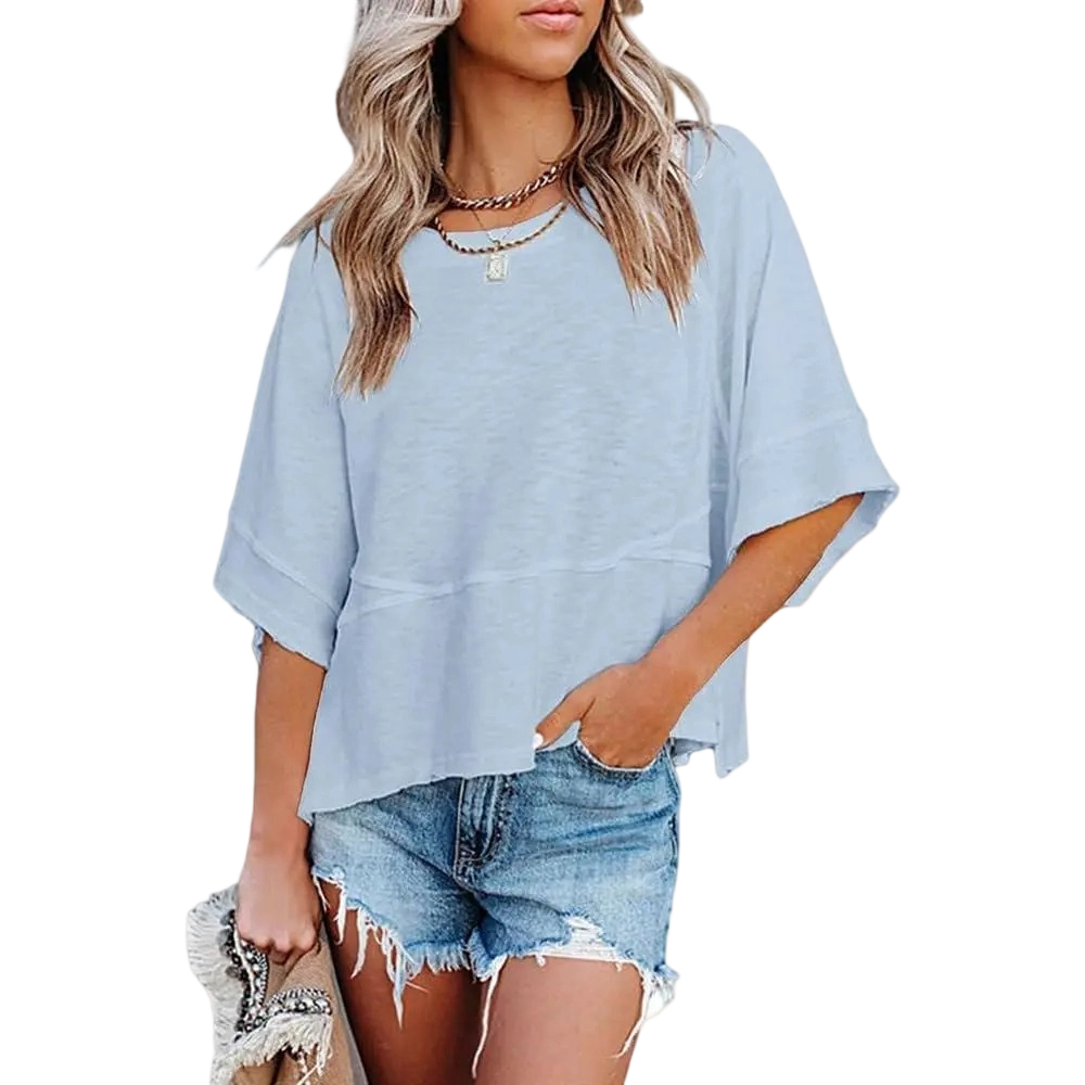 Women's Batwing Half Sleeve Top
