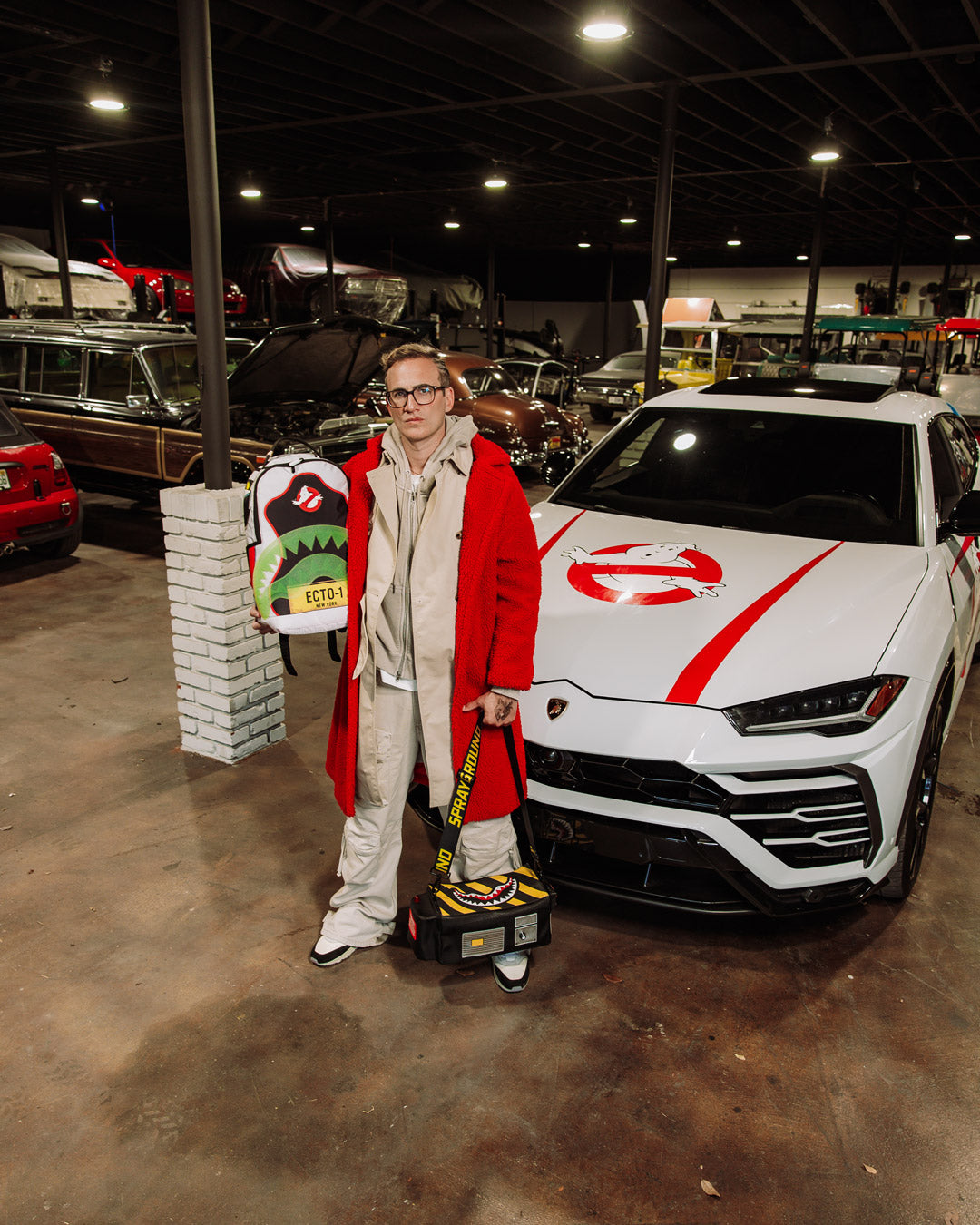 GHOSTBUSTERS ECTO-SHARK BACKPACK
