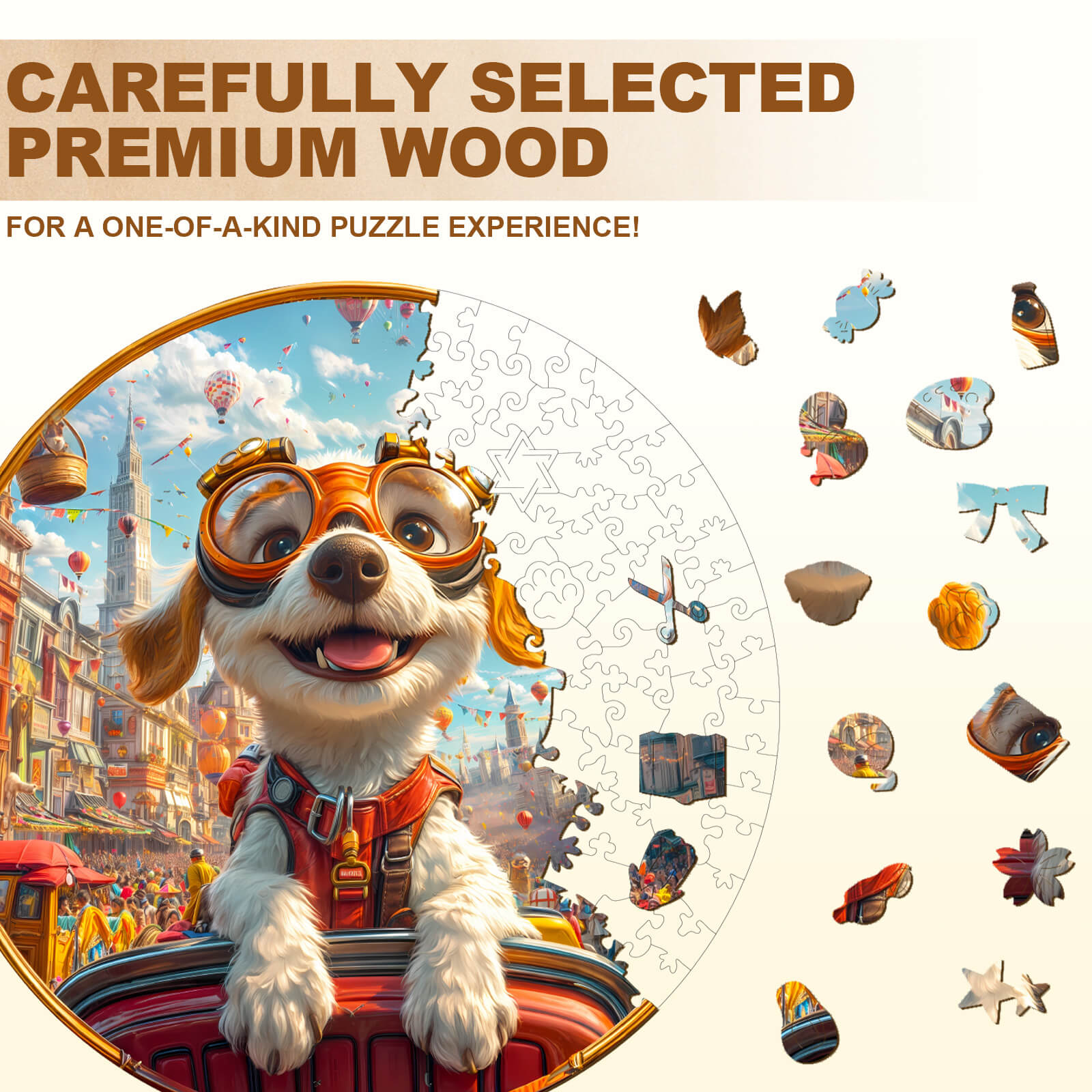 Parade Navigator Wooden Jigsaw Puzzle