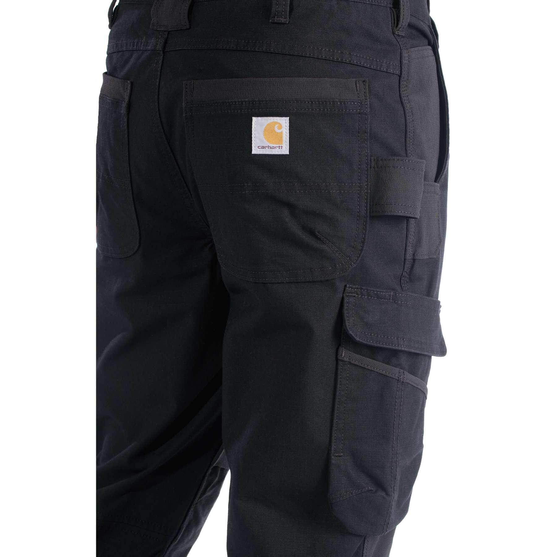 CHT Steel Relaxed Fit Double Front Stretch Ripstop Cargo Trousers 103335