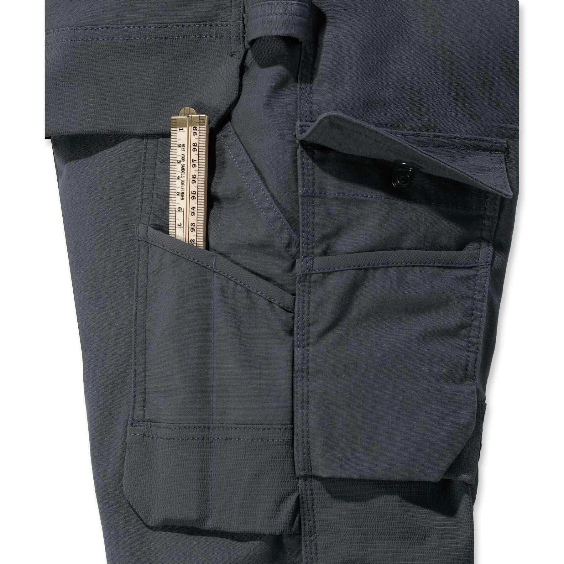 CHT Steel Relaxed Fit Double Front Multi-Pocket Cargo Trousers 103337