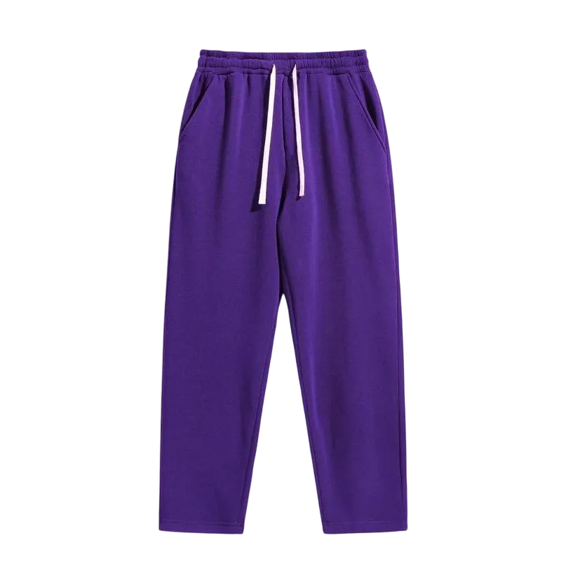Men's solid color fashion sports pants