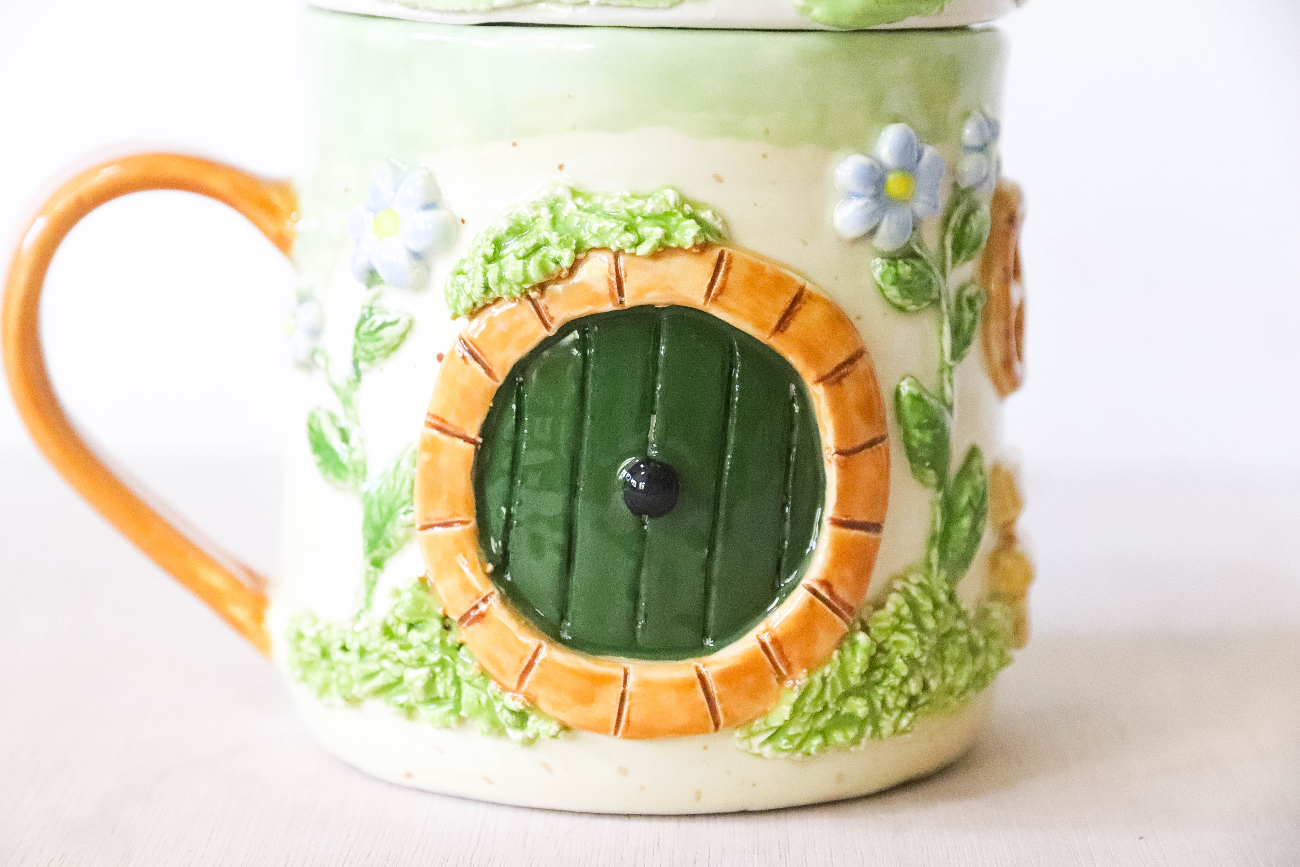 Floral Hobbit House Mug