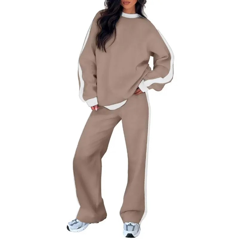Women's 2 Piece Outfit Fleece Sweatsuit