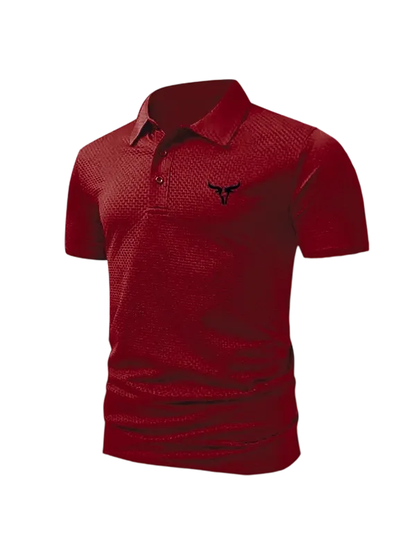 Men's high-end polo shirt