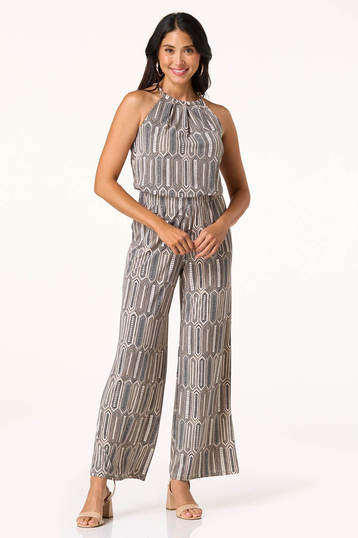 Modern Halter Chain Strap Tank