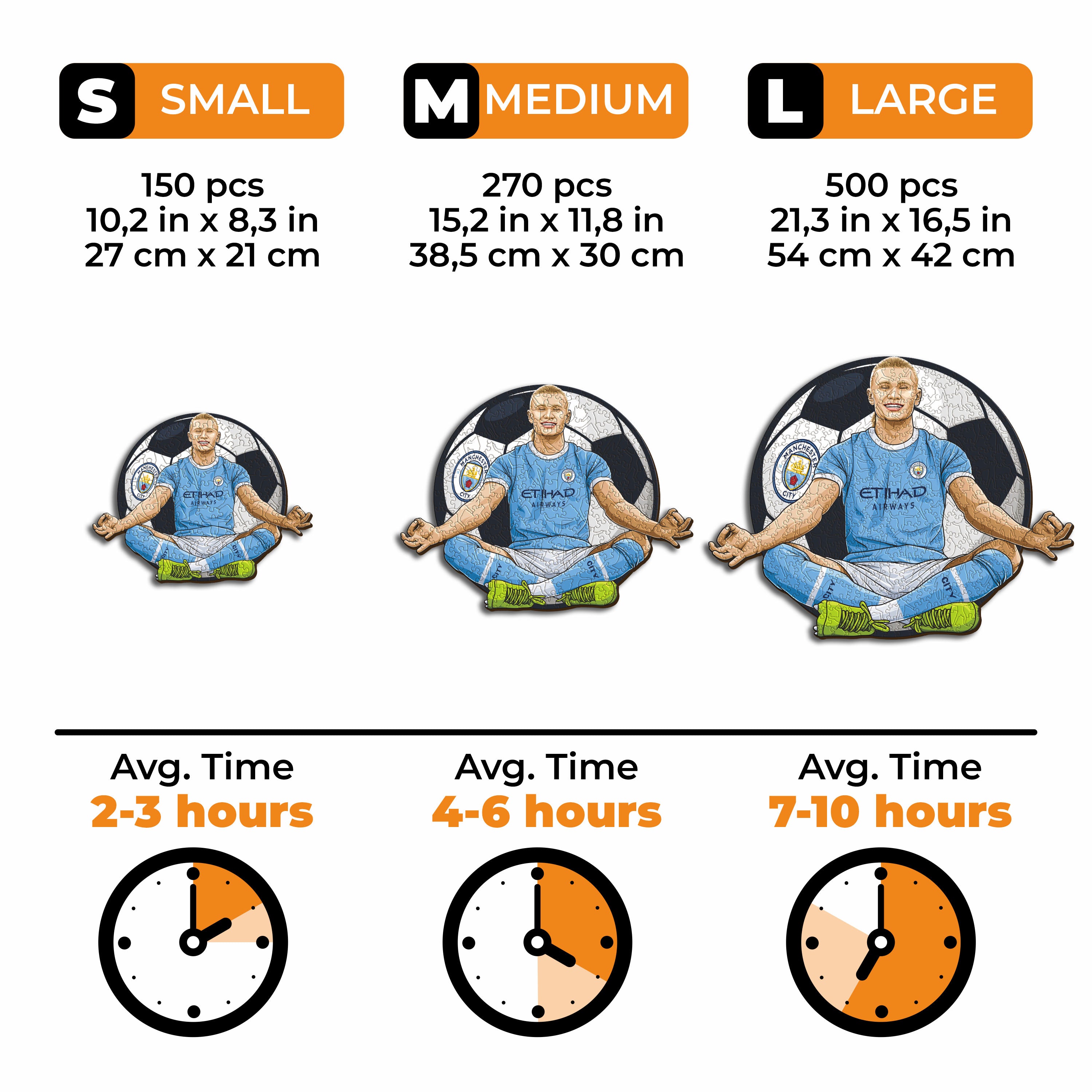 Erling Haaland - Wooden Puzzle