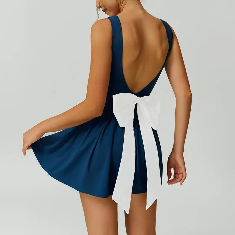 Women's Deep V-Back Jumpsuit