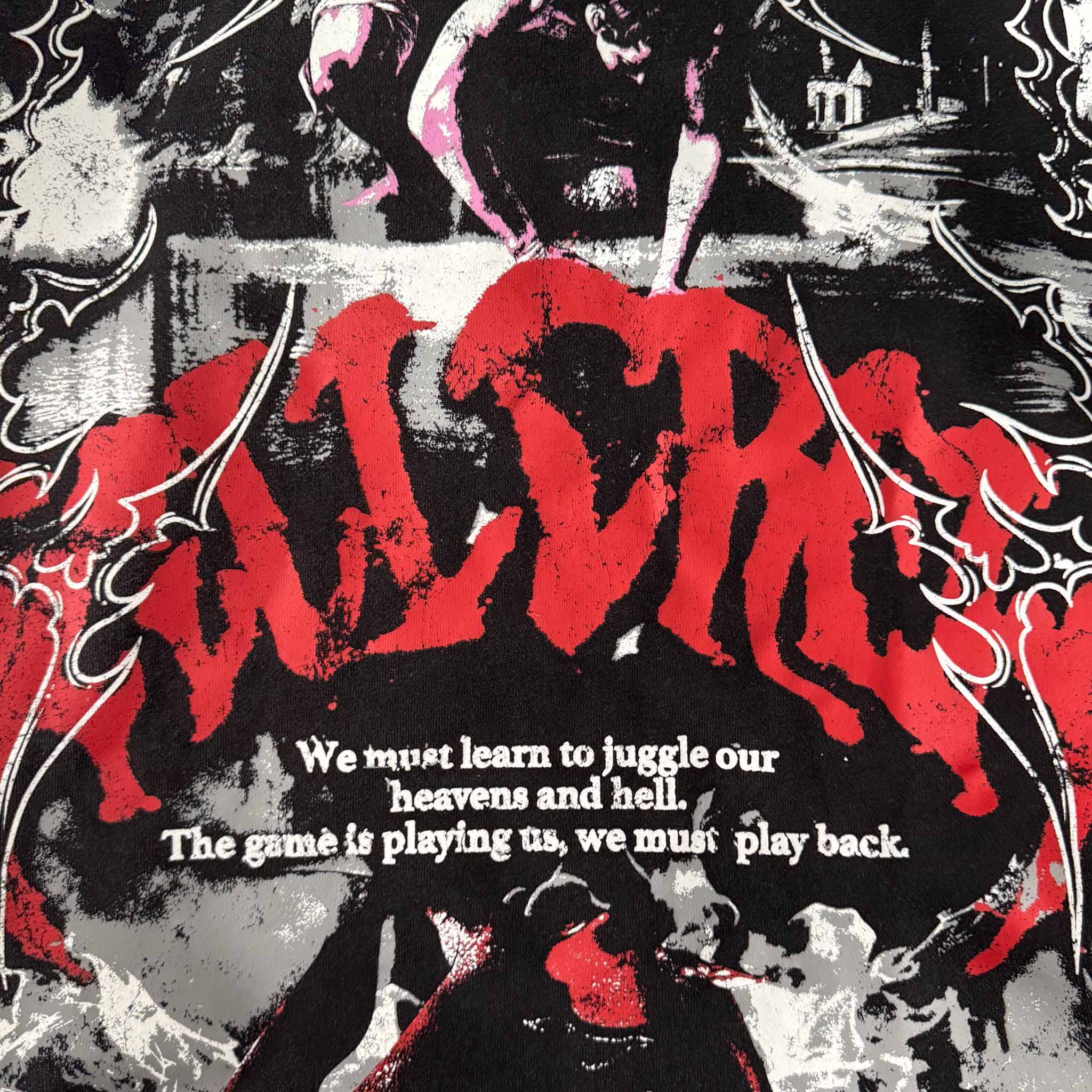 RELAXED FIT NATURAL COTTON DUALITY T-SHIRT