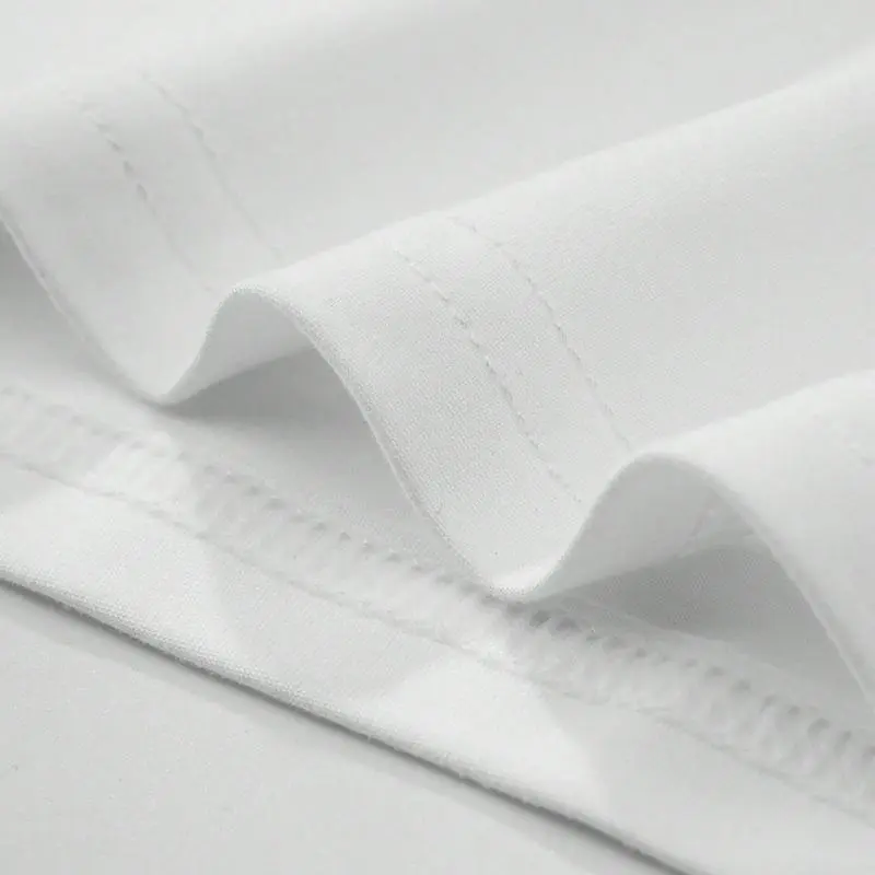 A new autumn and spring color-blocked business style men's casual printed long-sleeved T-shirt top