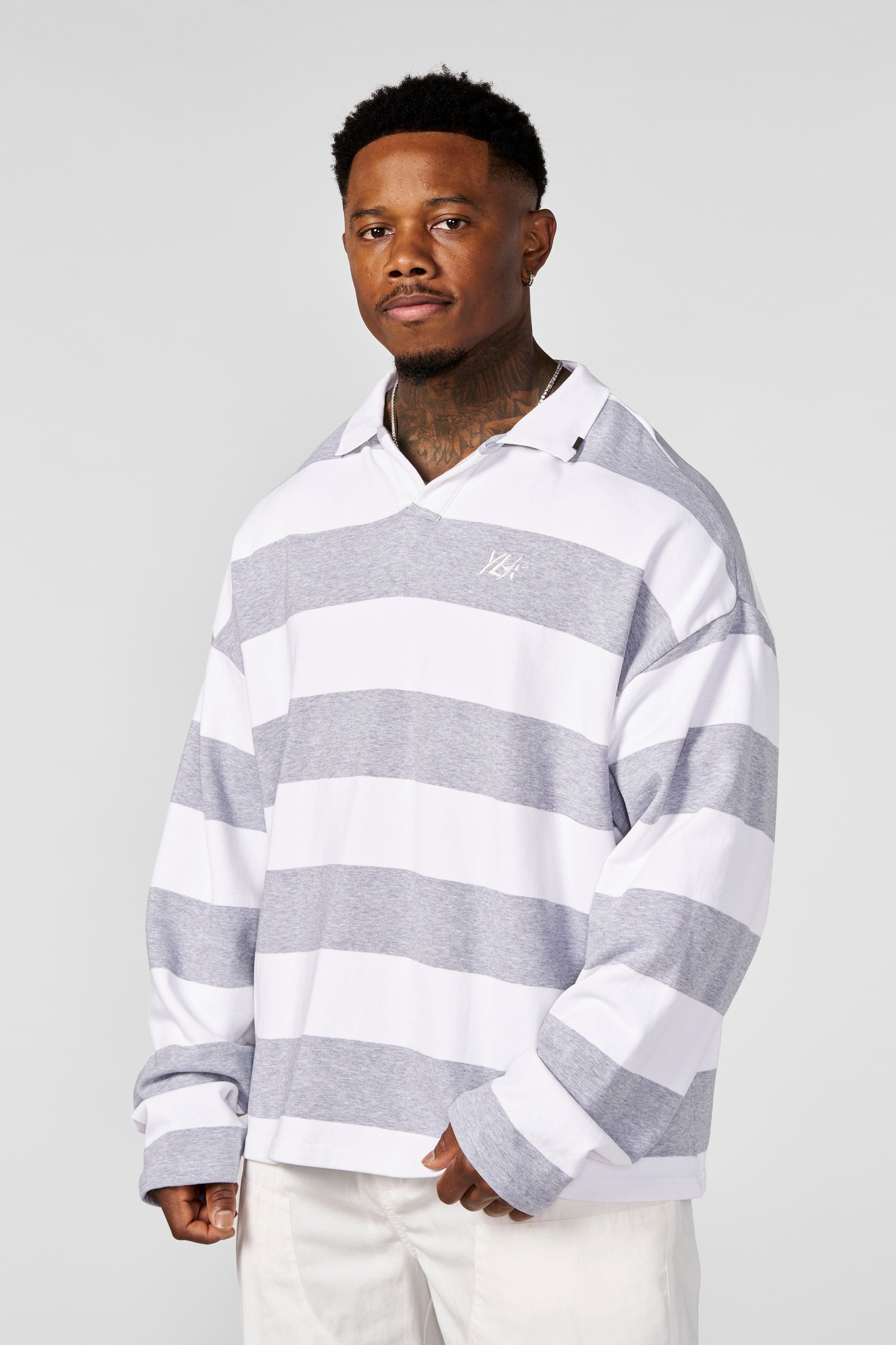 8069 - Menace Longsleeve Polo