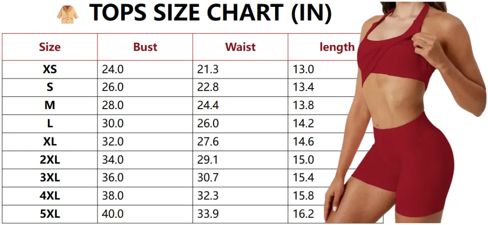 Two-Piece Set Women's Solid Color Halter Top & High Waist Shorts Sports Set