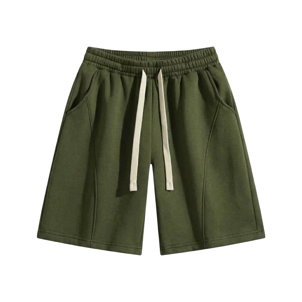 Men's Vintage Washed Casual Shorts – Lightweight Breathable Streetwear Shorts