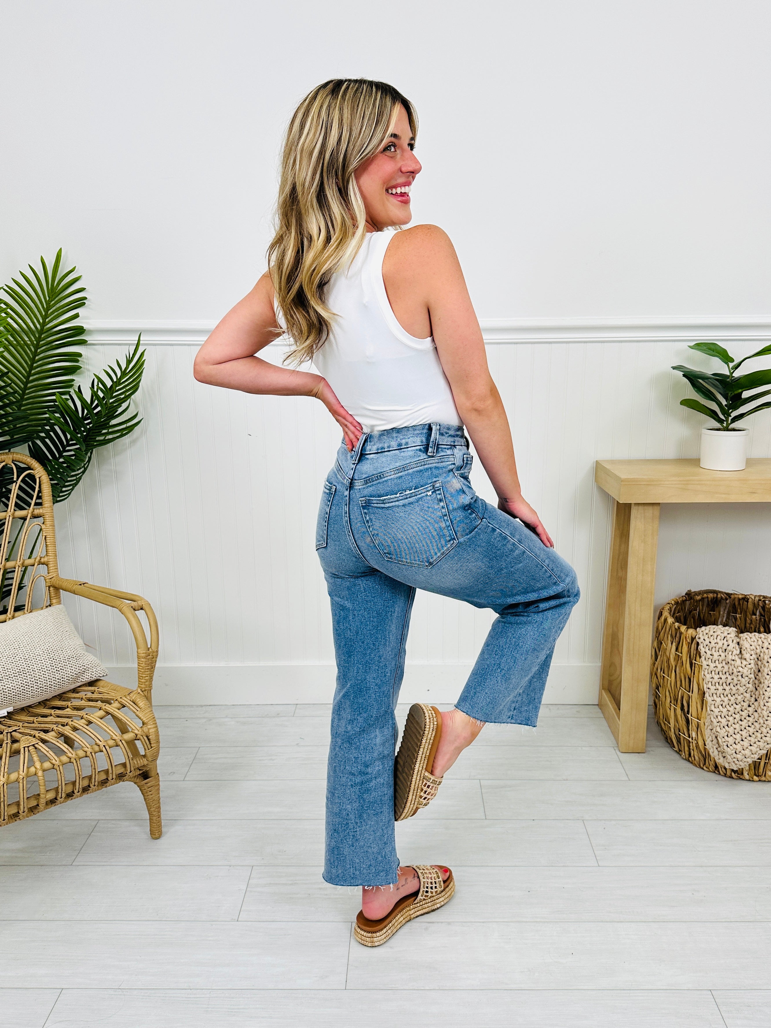 Wide Awake Mica Wide Leg Jeans