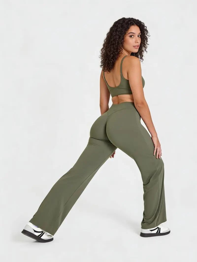 Women's Straight Leg Workout Yoga Pants