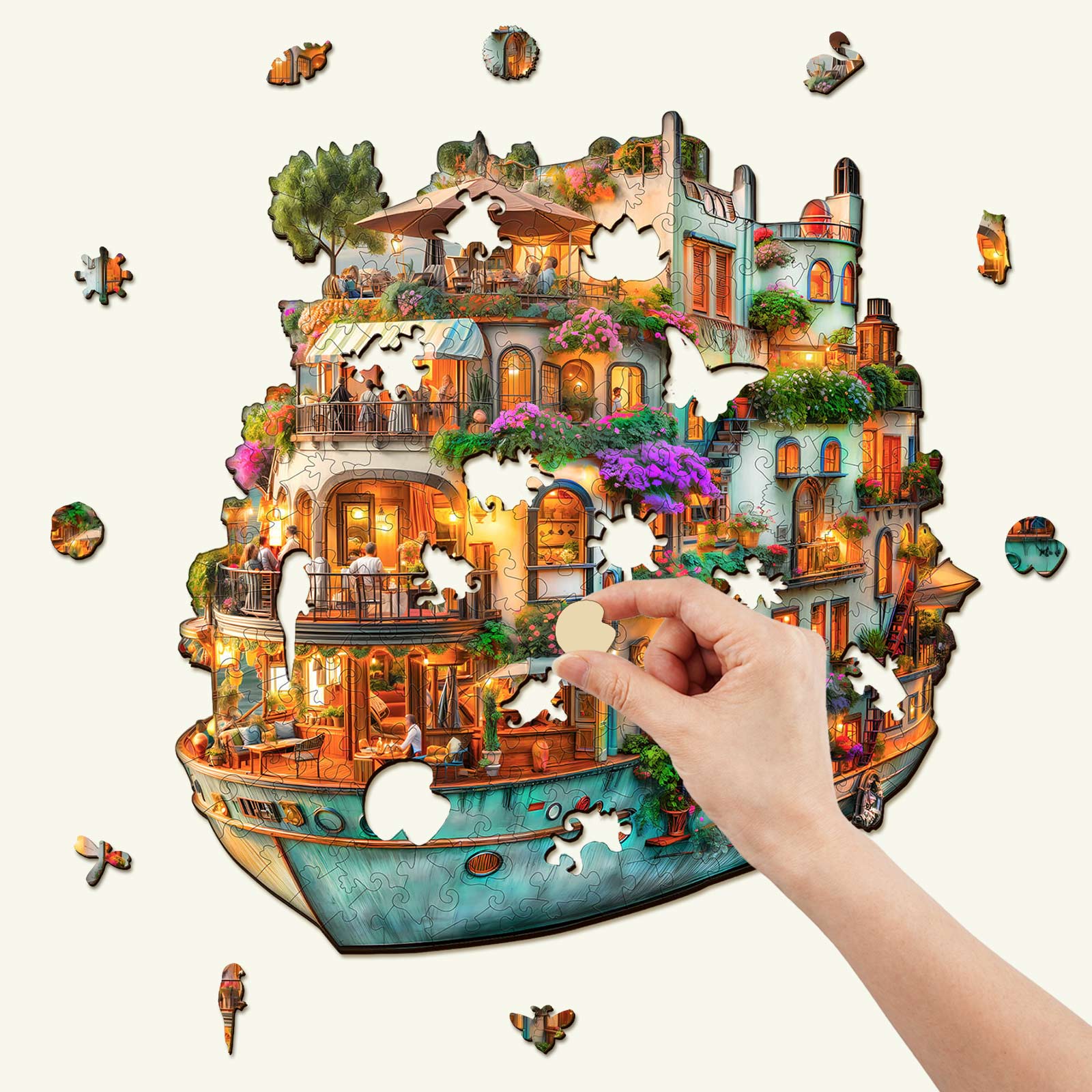 Voyage Garden Wooden Jigsaw Puzzle