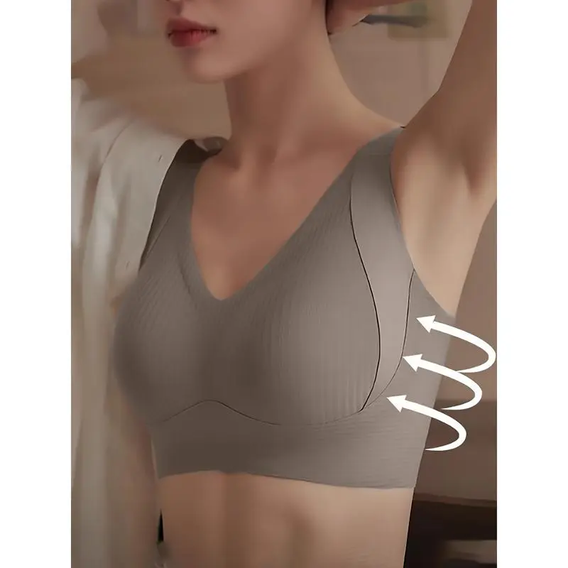 Women's Solid breasted Adjustable Wireless Bra (Just $3 Each!)