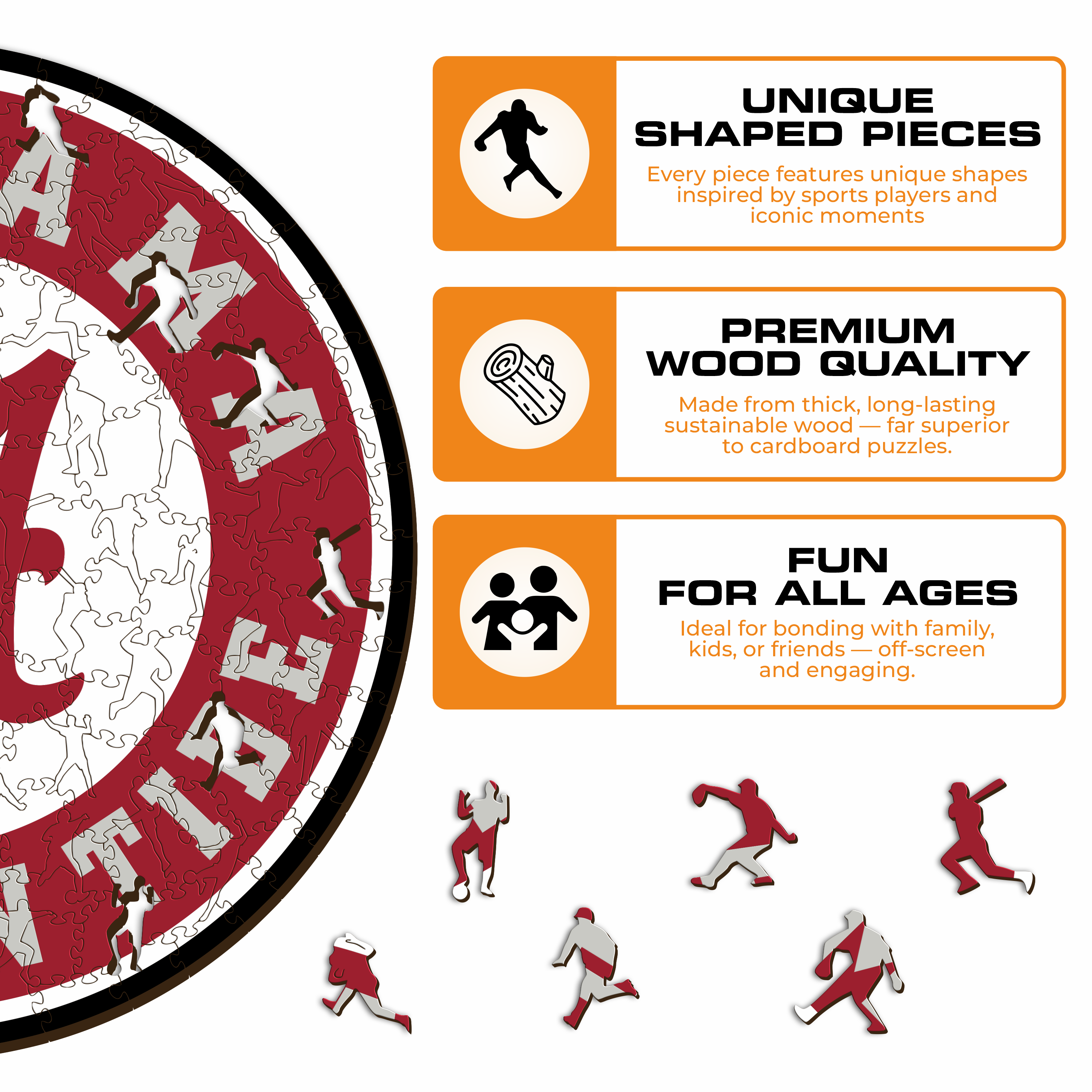 University of Alabama - Wooden Puzzle