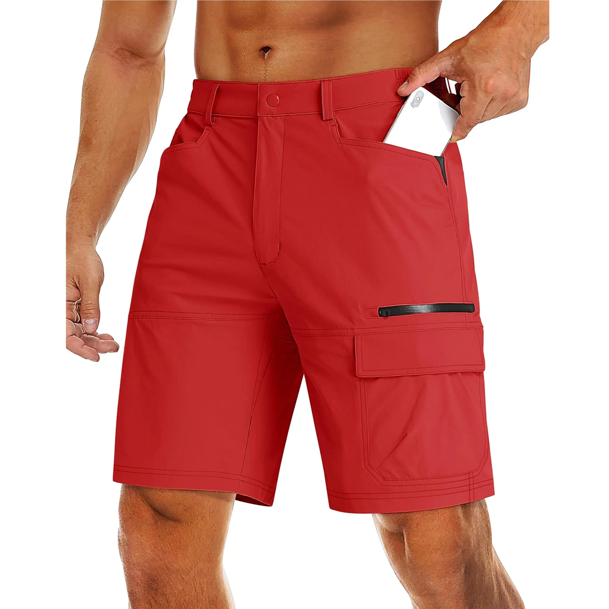 Men’s Quick-Dry Hiking Cargo Shorts
