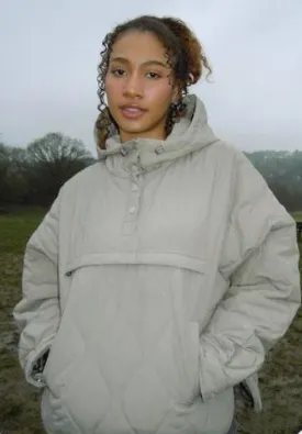 Women's Packable Baggy Fall Puffer Hoodie Coat