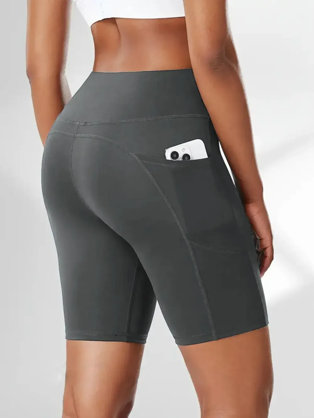 High Waist Athletic Yoga Shorts,Soft Shorts,Breathable