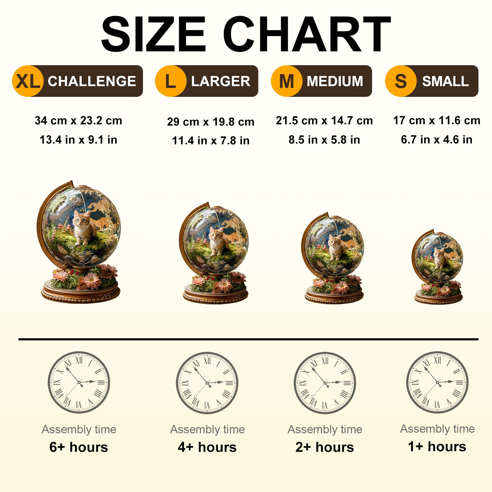 Cat’s Planet Wooden Jigsaw Puzzle