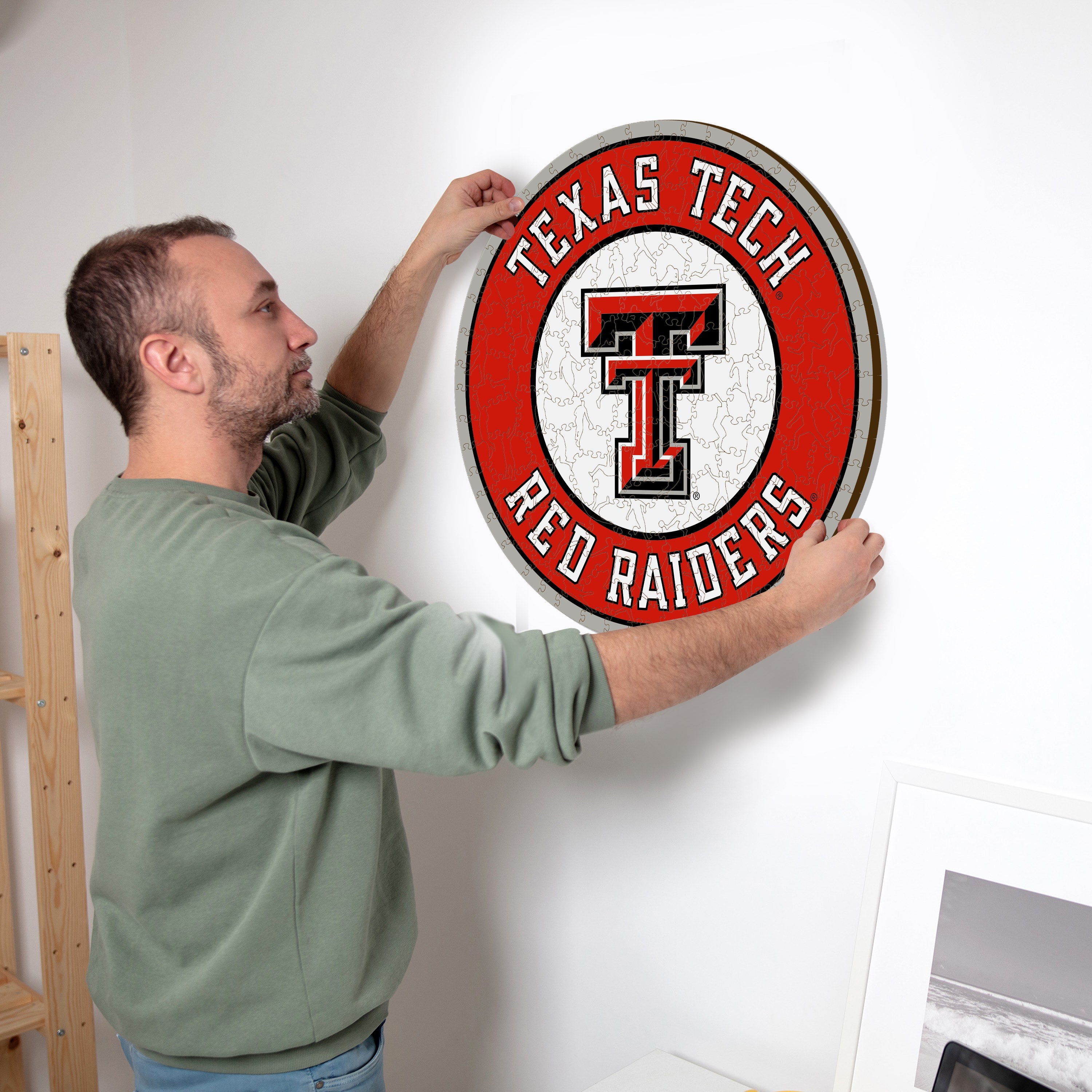 Texas Tech University - Wooden Puzzle