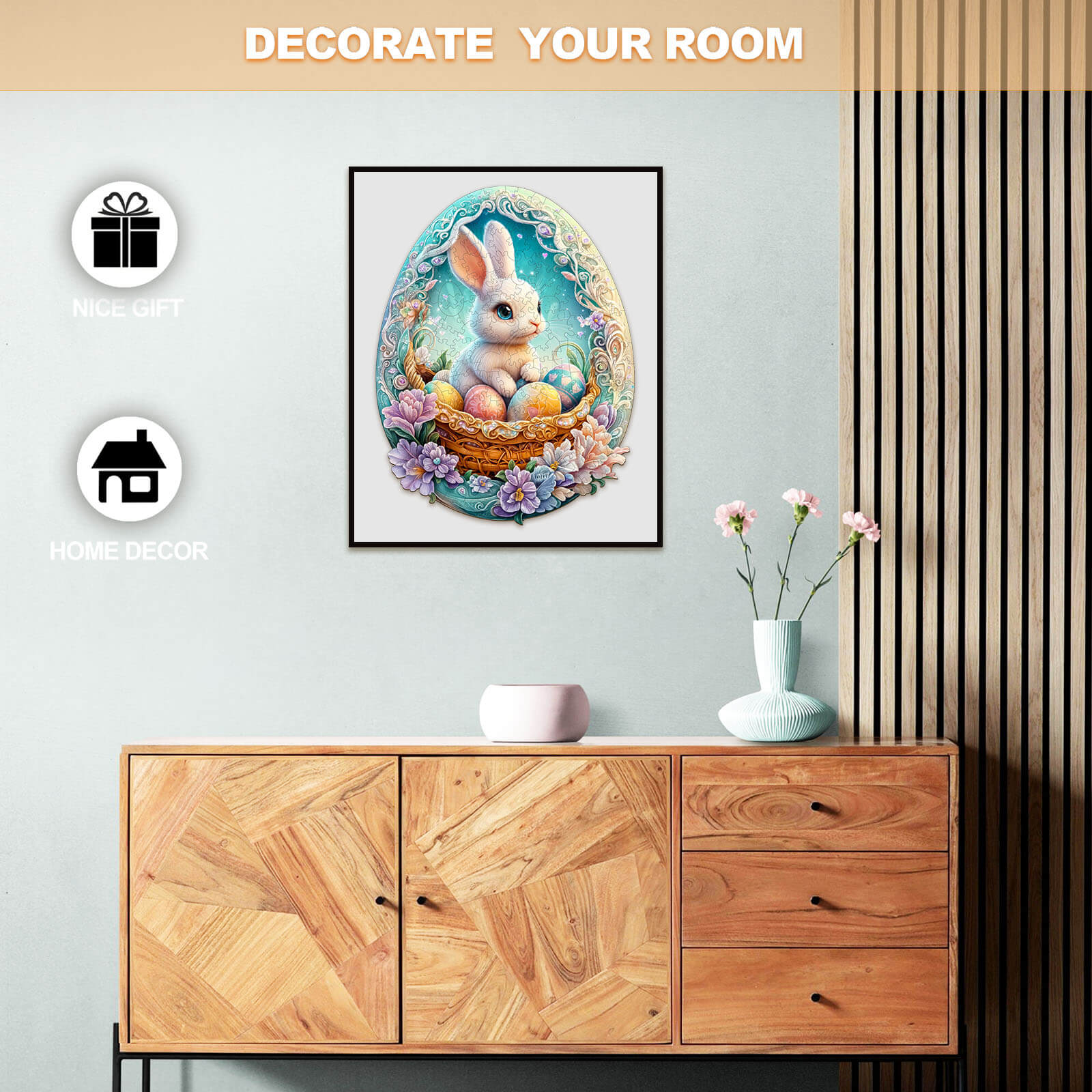 Wonderland Easter-2 Wooden Jigsaw Puzzle