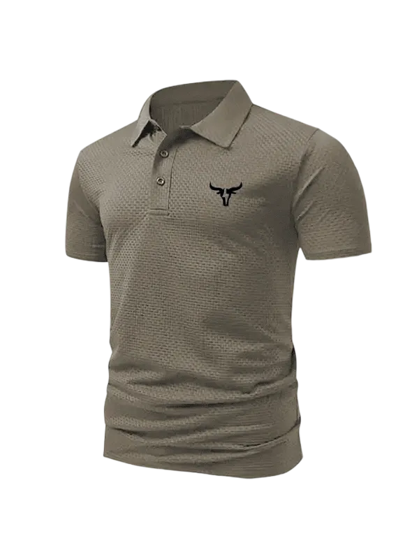 Men's high-end polo shirt