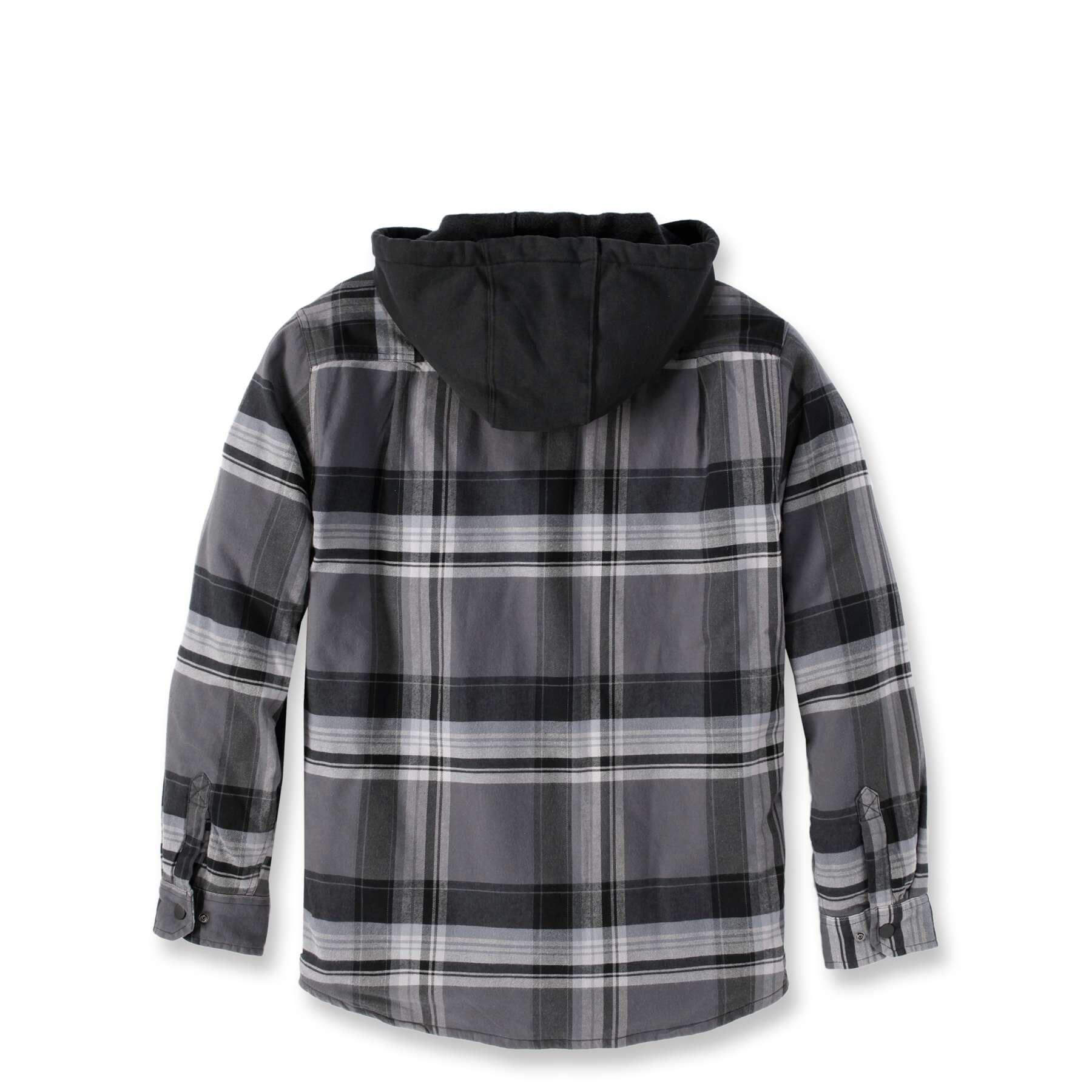 CHT Flannel Sherpa-Lined Relaxed Fit Shirt Jacket 105938
