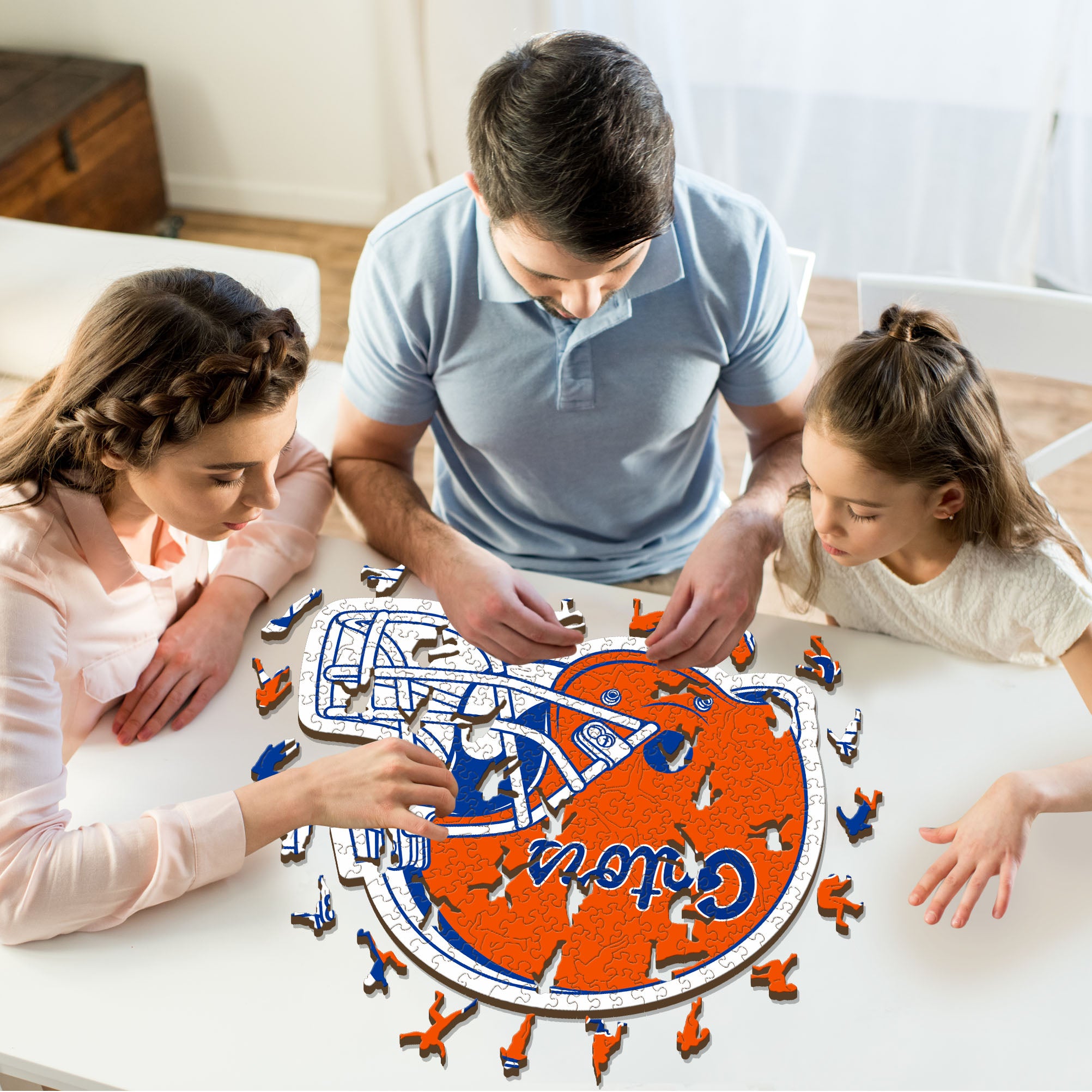 University of Florida Helmet - Wooden Puzzle