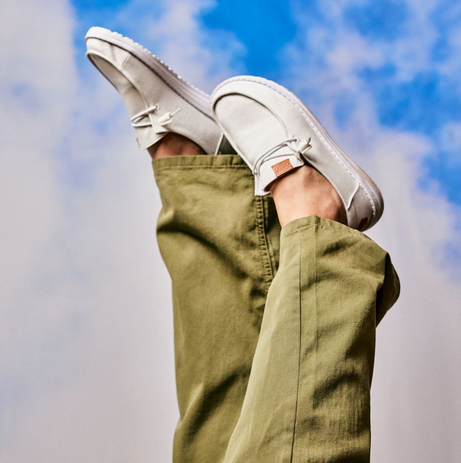 Wendy Stretch Canvas - White