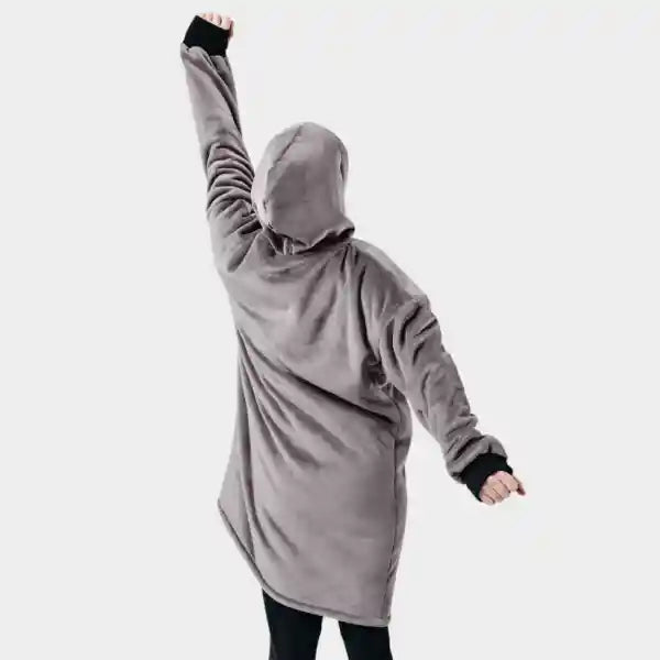 Wearable blanket Oversized with sherpa lining One size fits most.