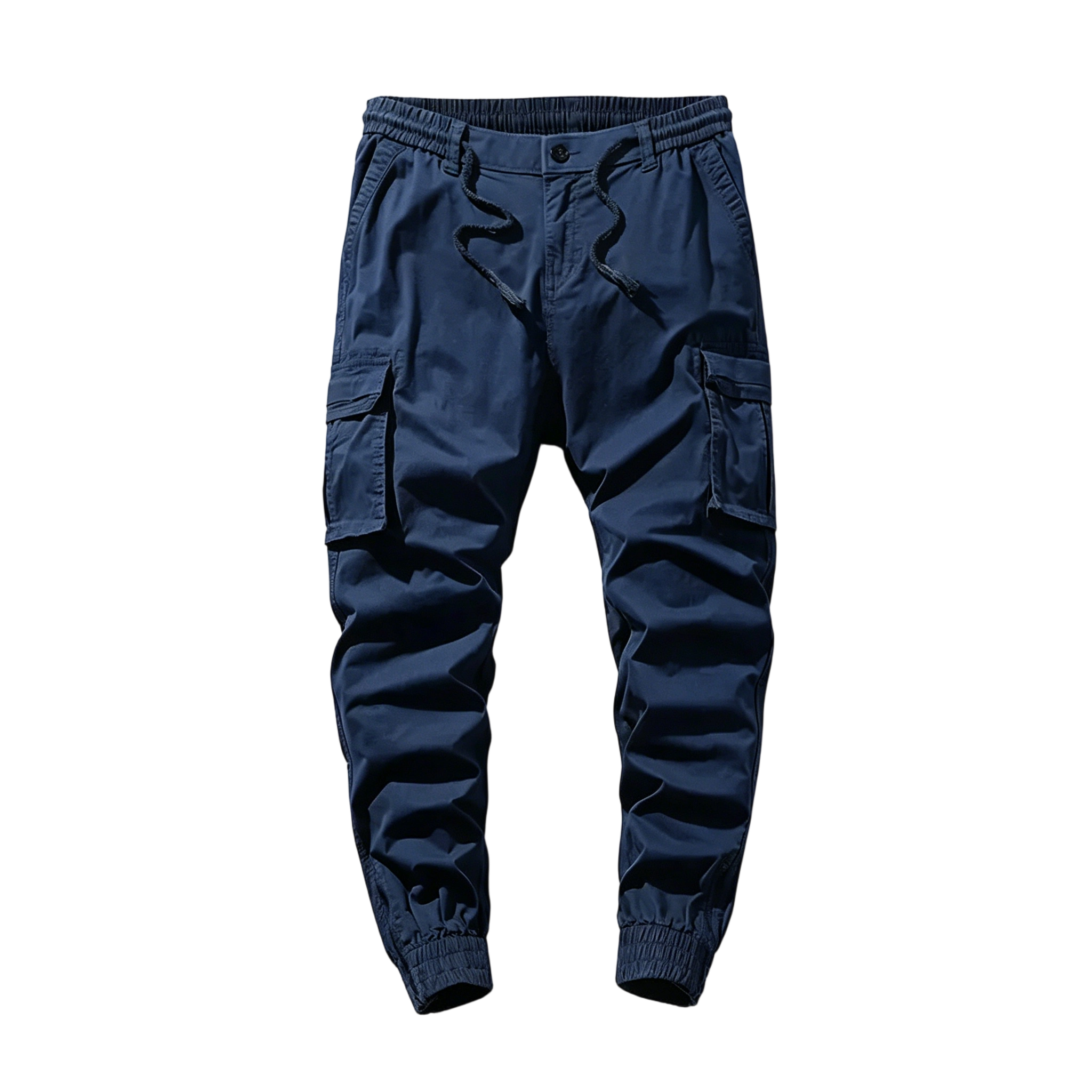 Men’s Military Green Cargo Pants – Stretch Tactical Work Pants with Multi Pockets & Zippered Cuffs