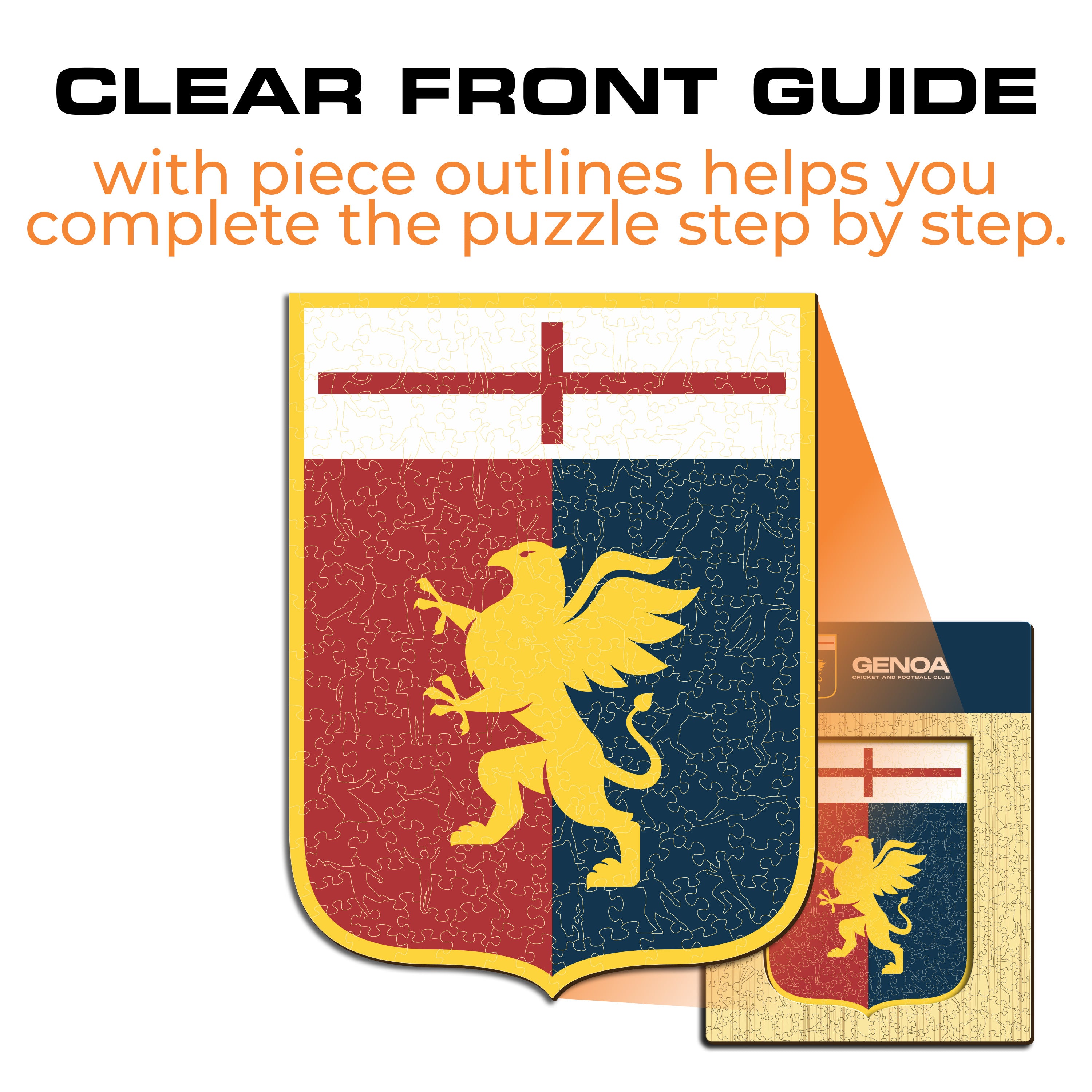 Genoa® CFC Logo - Wooden Puzzle