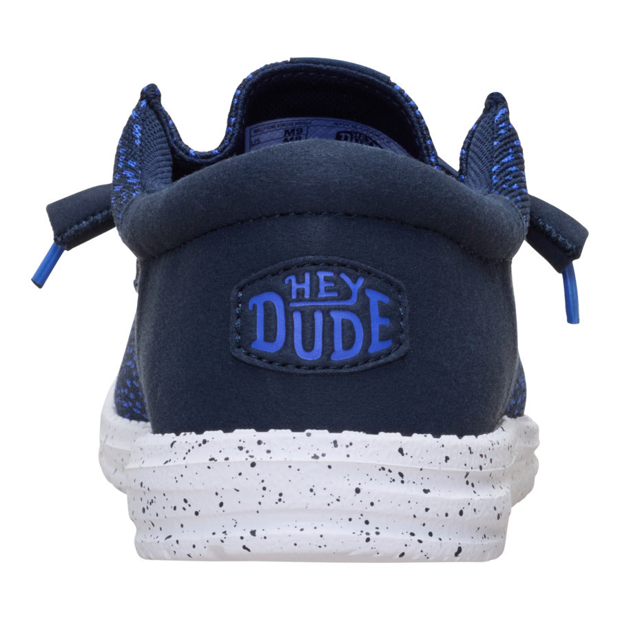 Wally Funk Stretch Speckle - Navy Blazer/Multi