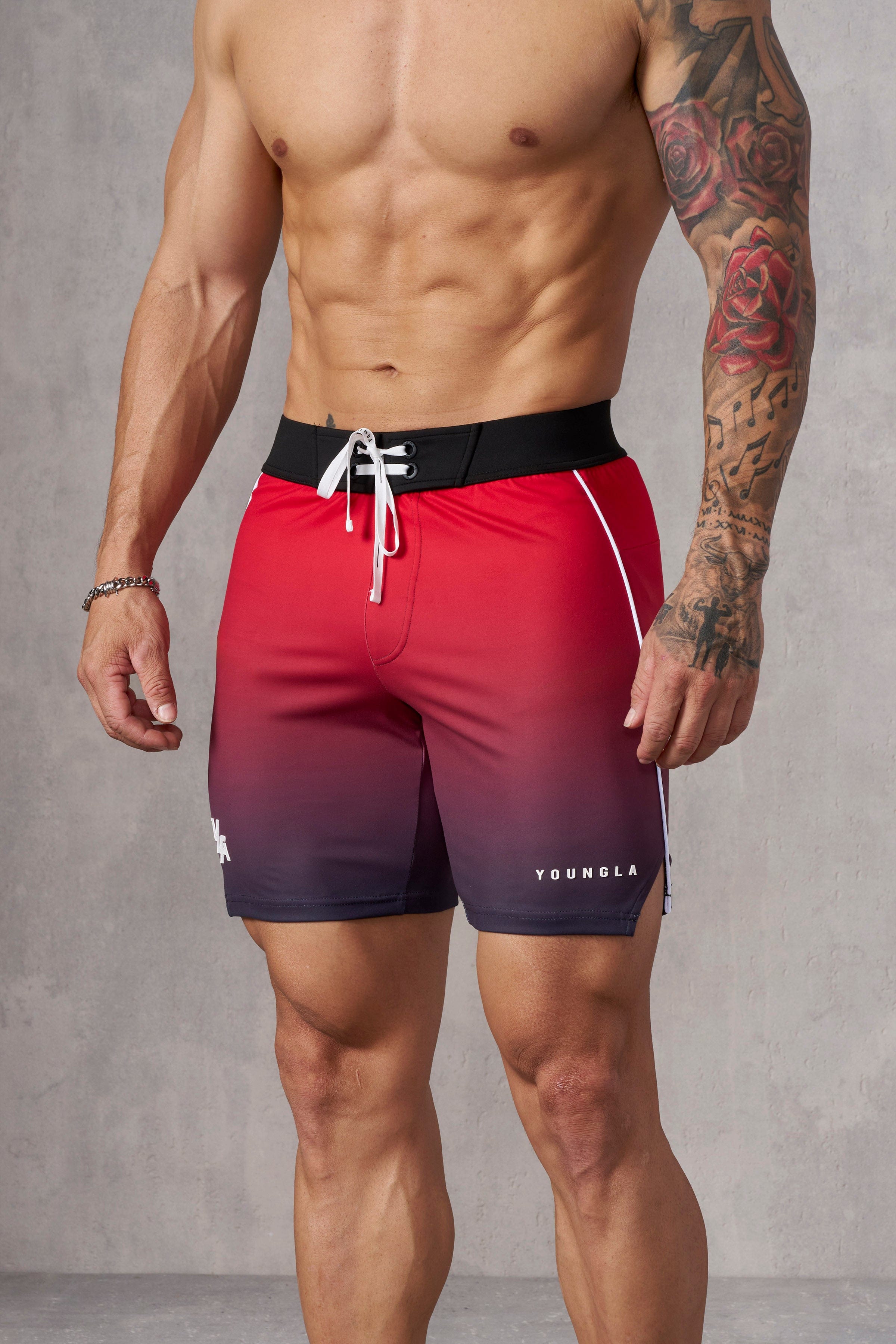 1067 - Men's physique Stage Shorts