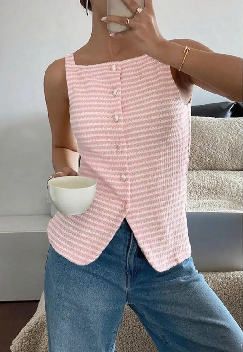 Women's Square Neck Tank Top