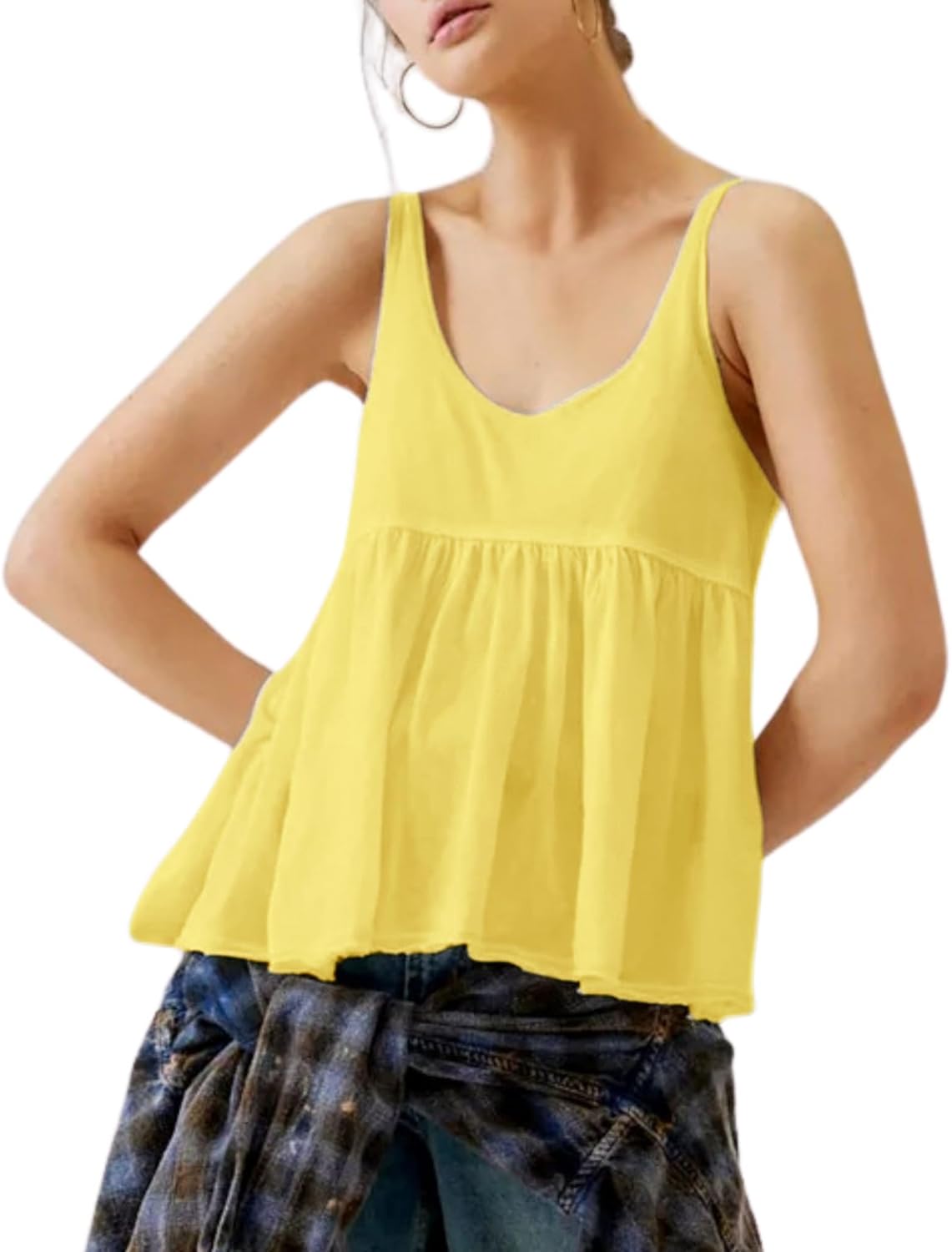 ✨2026 Hot Sale✨Women's Summer Flowy Tank Tops
