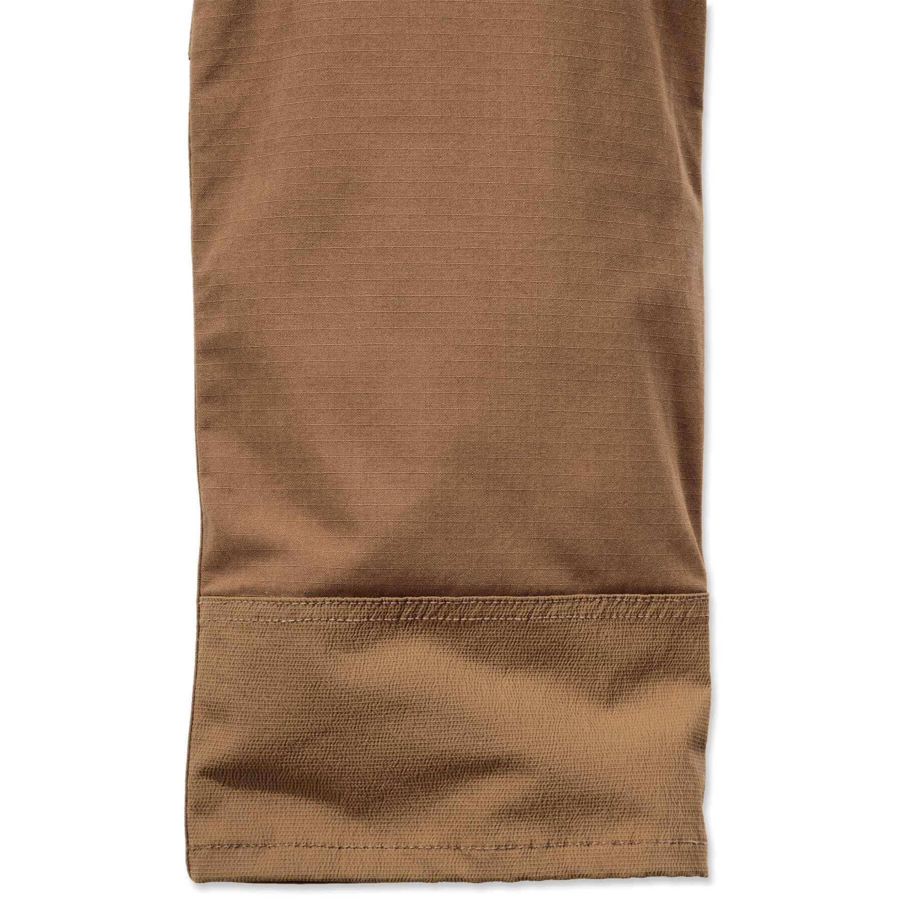 CHT Steel Relaxed Fit Double Front Multi-Pocket Cargo Trousers 103337 Brown