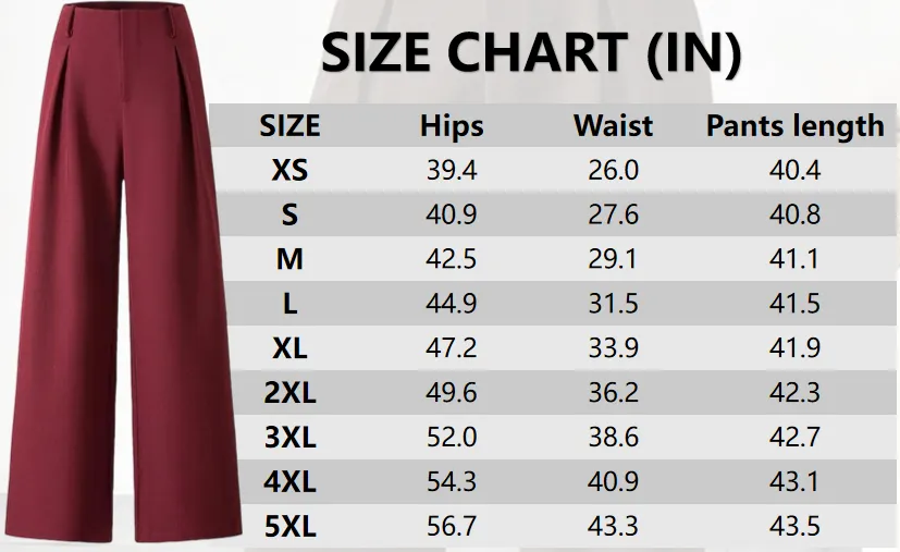Women's Solid Color Plicated Pocket Wide Leg Pants
