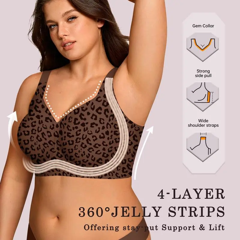 Women Wirefree Bras for Women Full Coverage No Underwire Everyday Bras