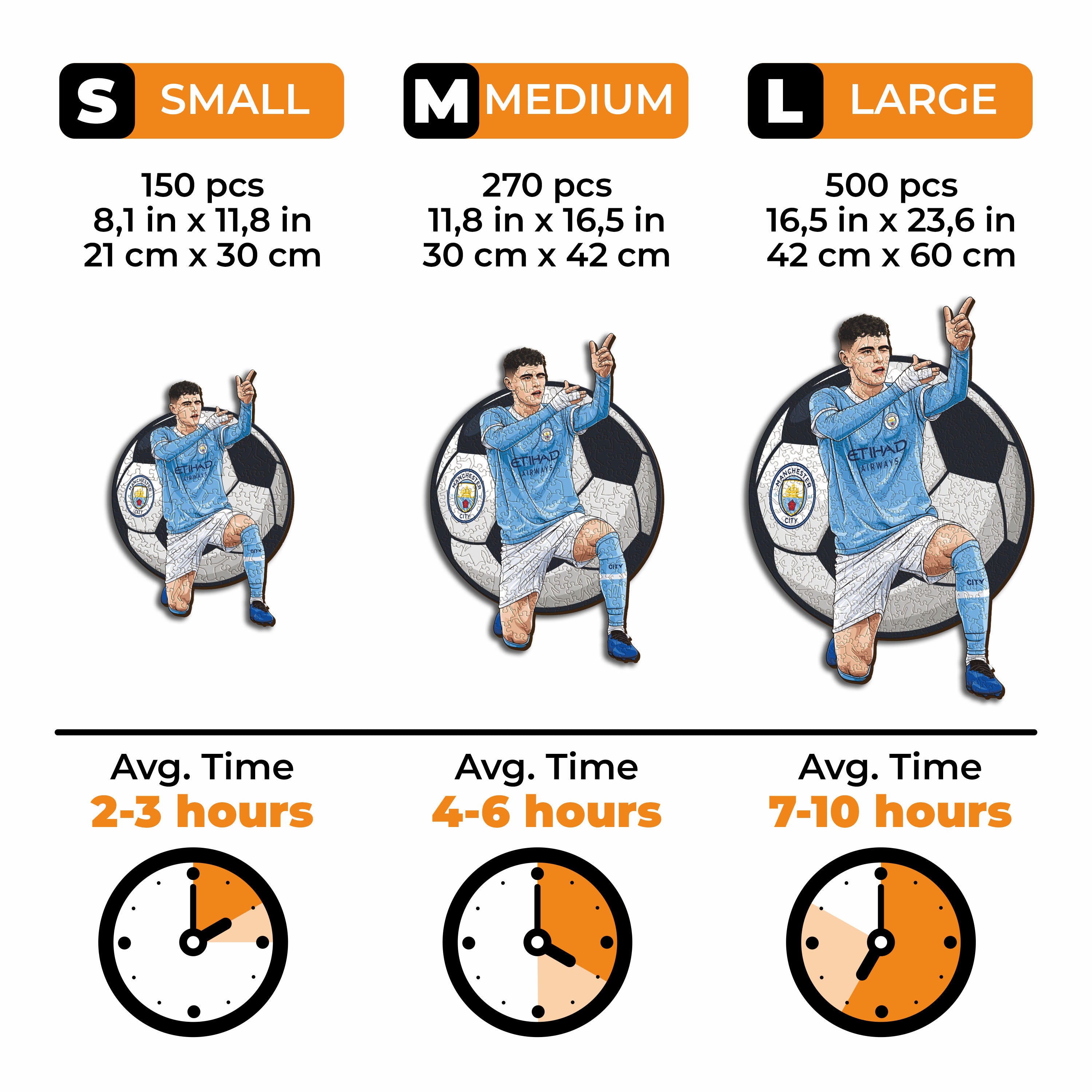 Phil Foden - Wooden Puzzle