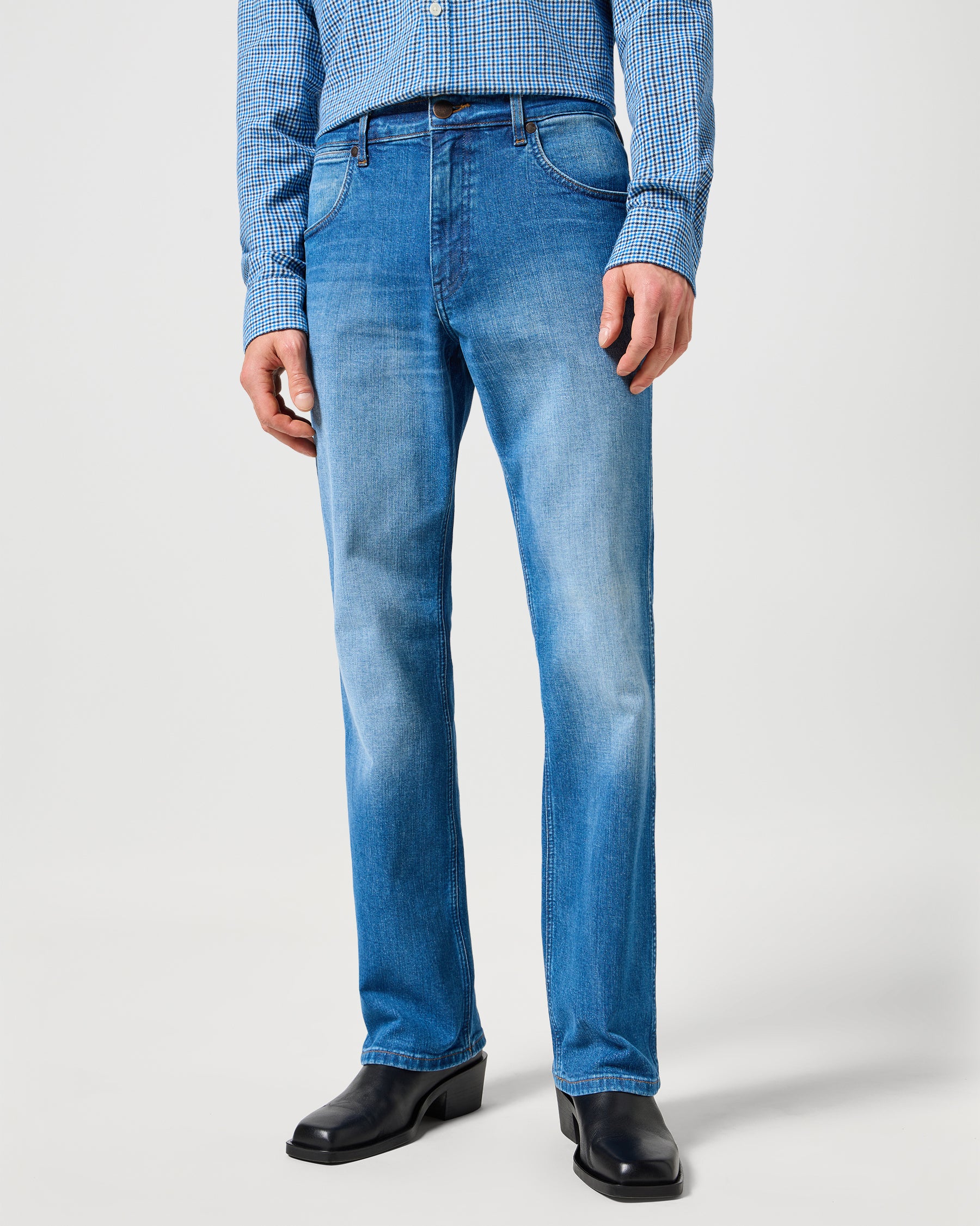 Horizon Bootcut Mens Jeans - Prairie Blue