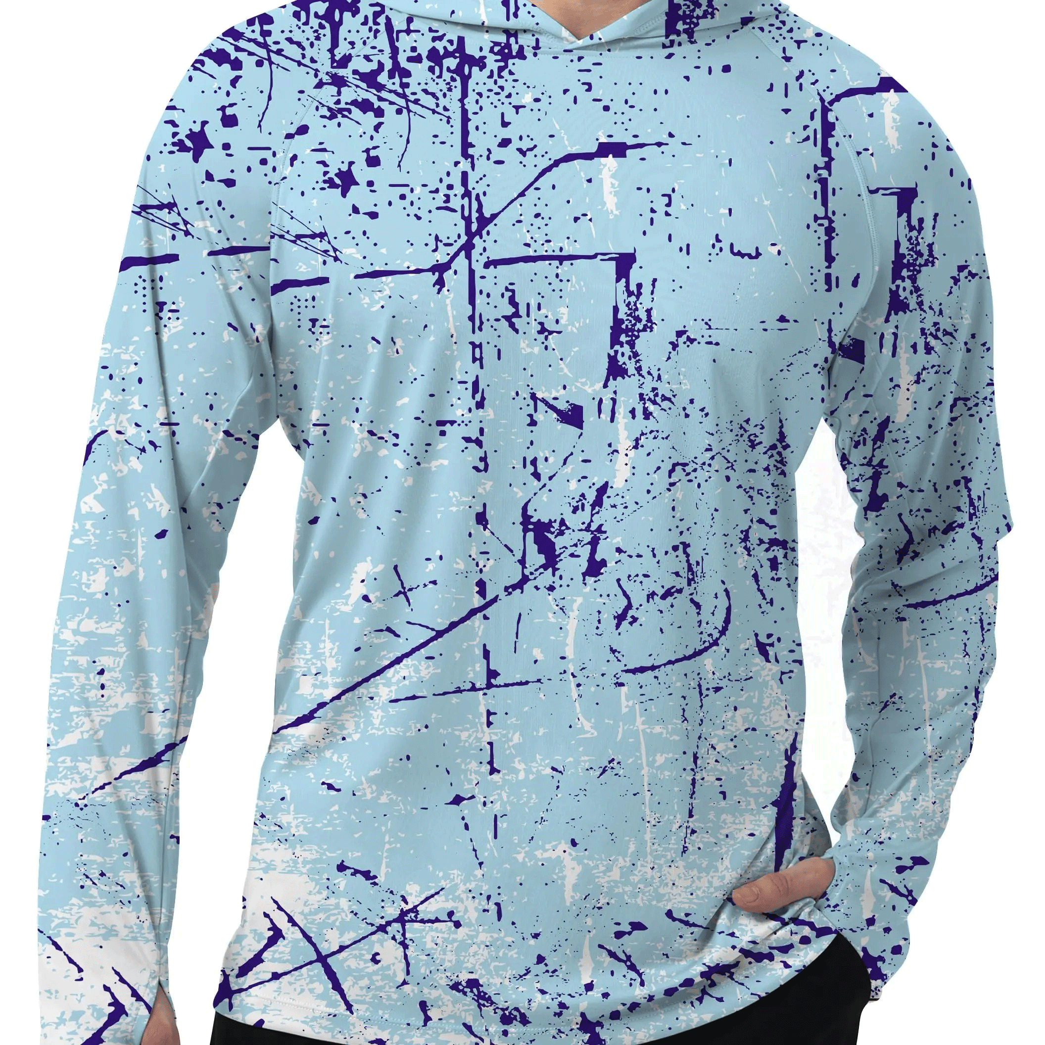 ☀️ Men's UPF 50+ Sun Protection Hoodie Shirt