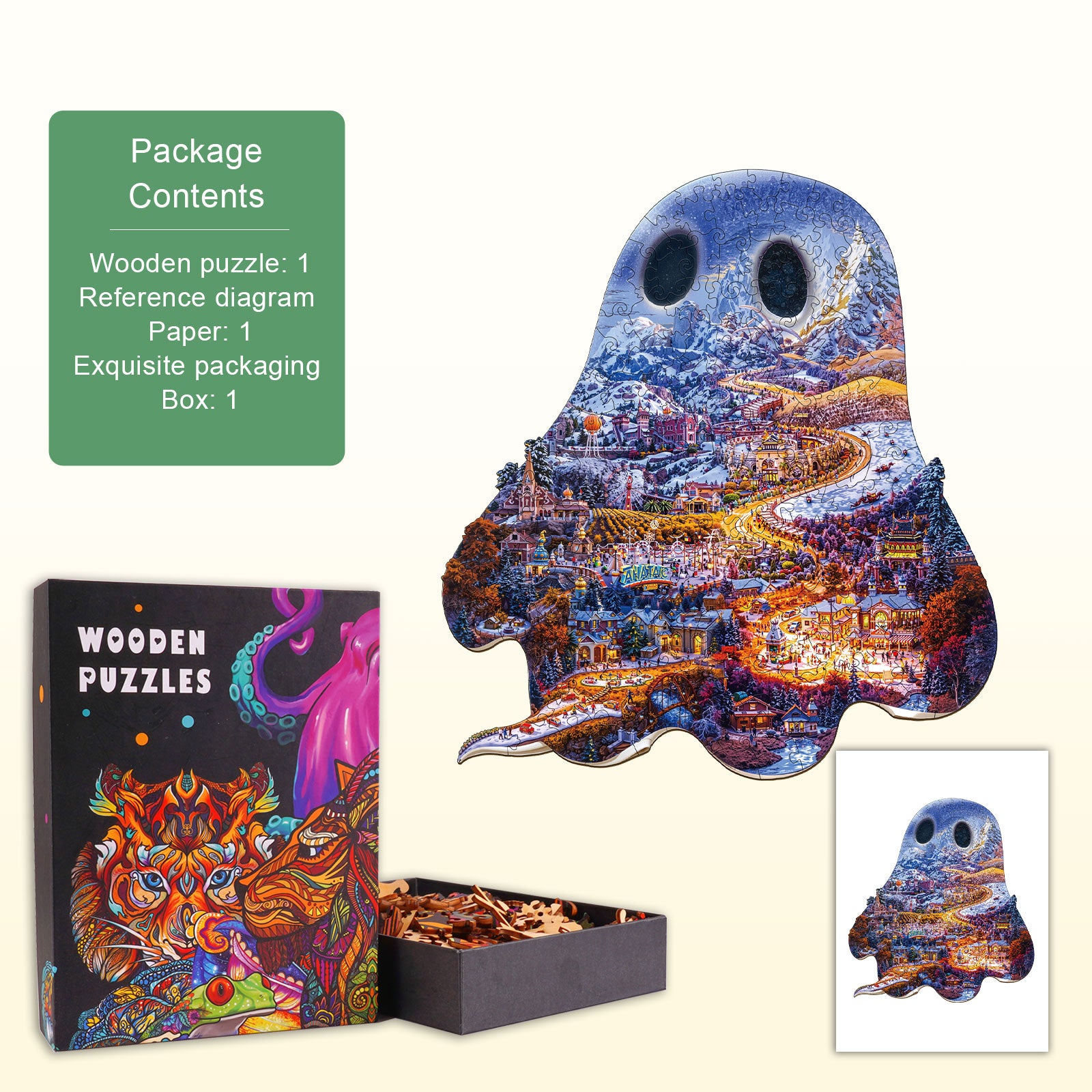 Autumn Shade Wooden Jigsaw Puzzle