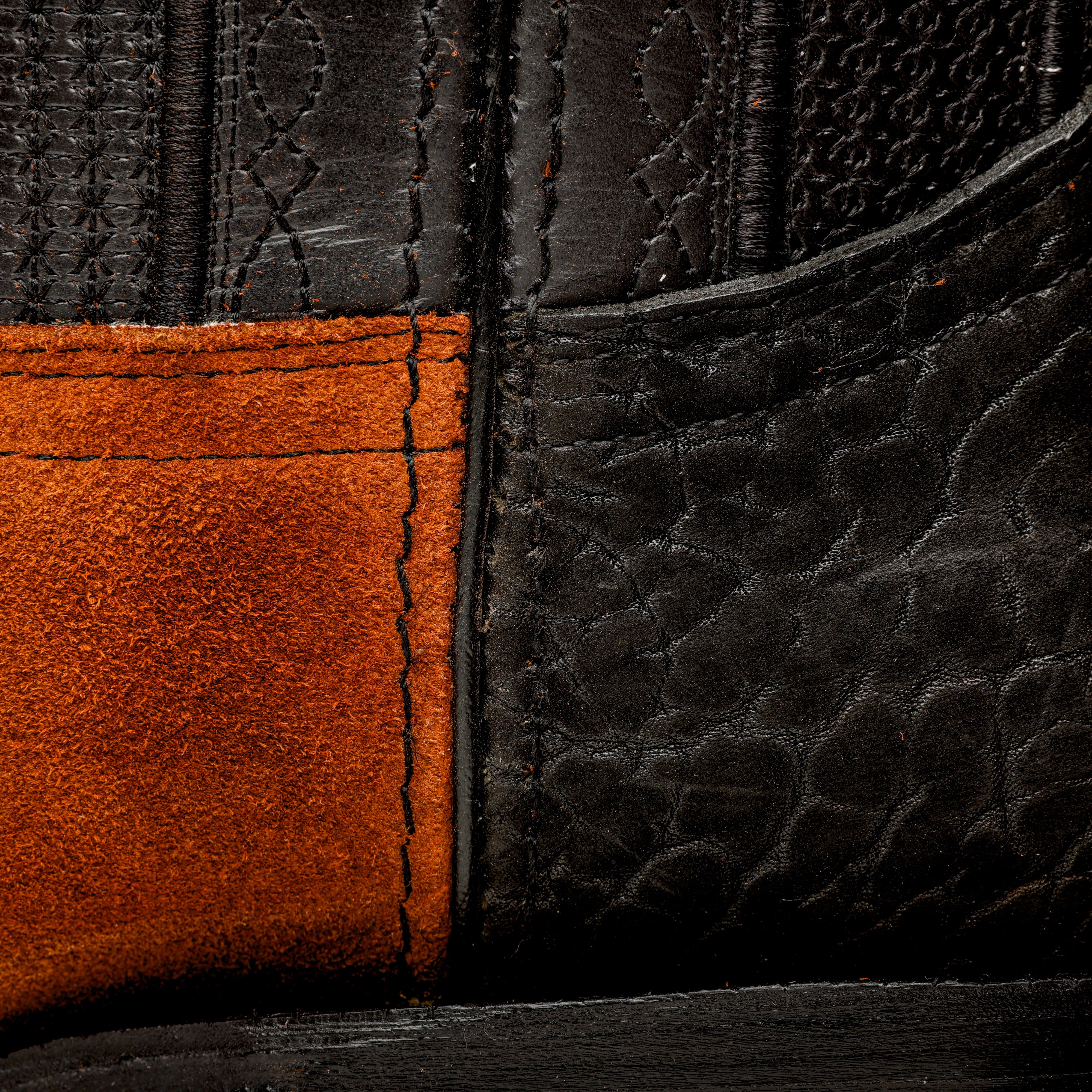 Cognac Rough-Out Boots - Square Toe