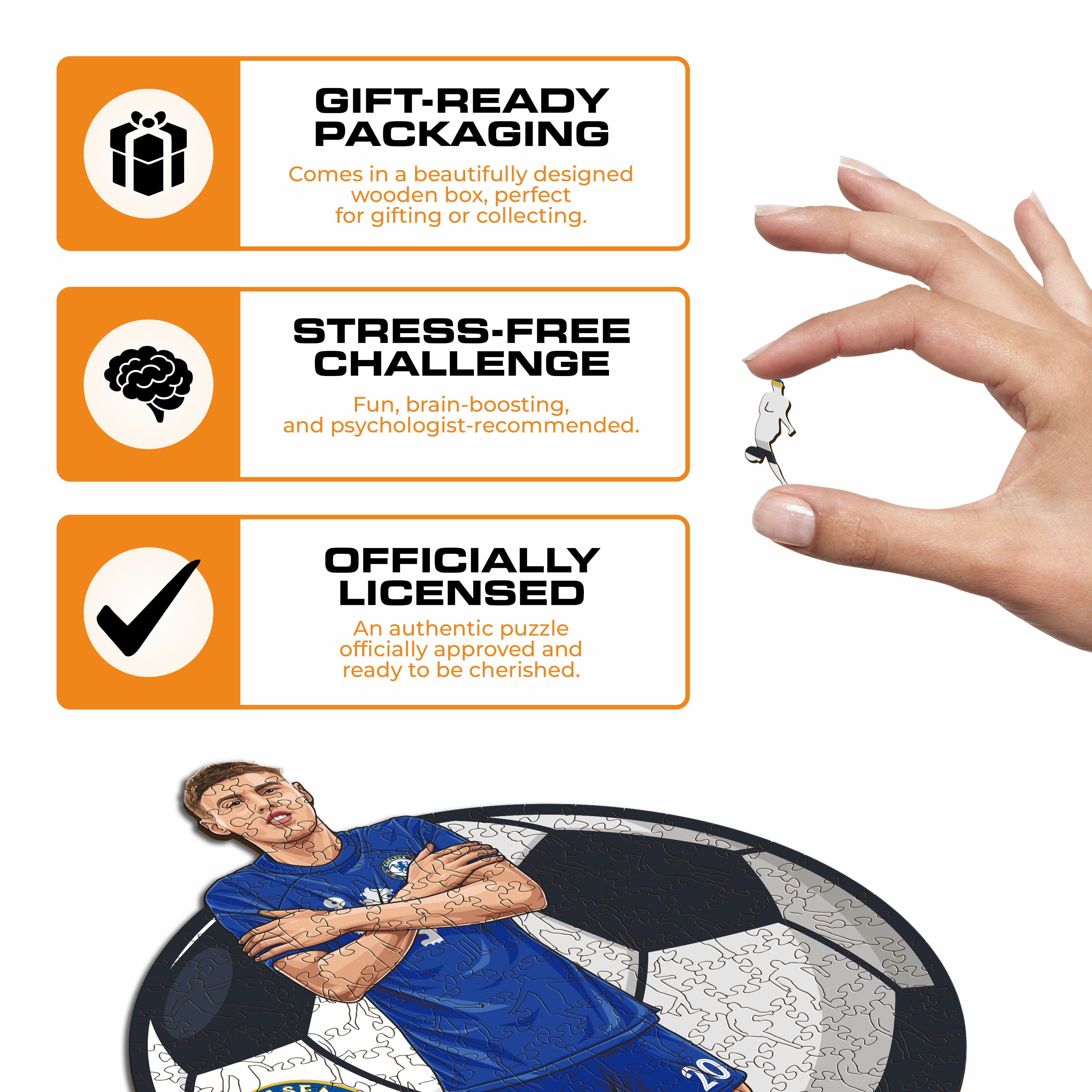 Cole Palmer - Wooden Puzzle