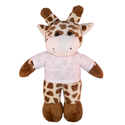 Soft Plush Giraffe with Tee 8inch